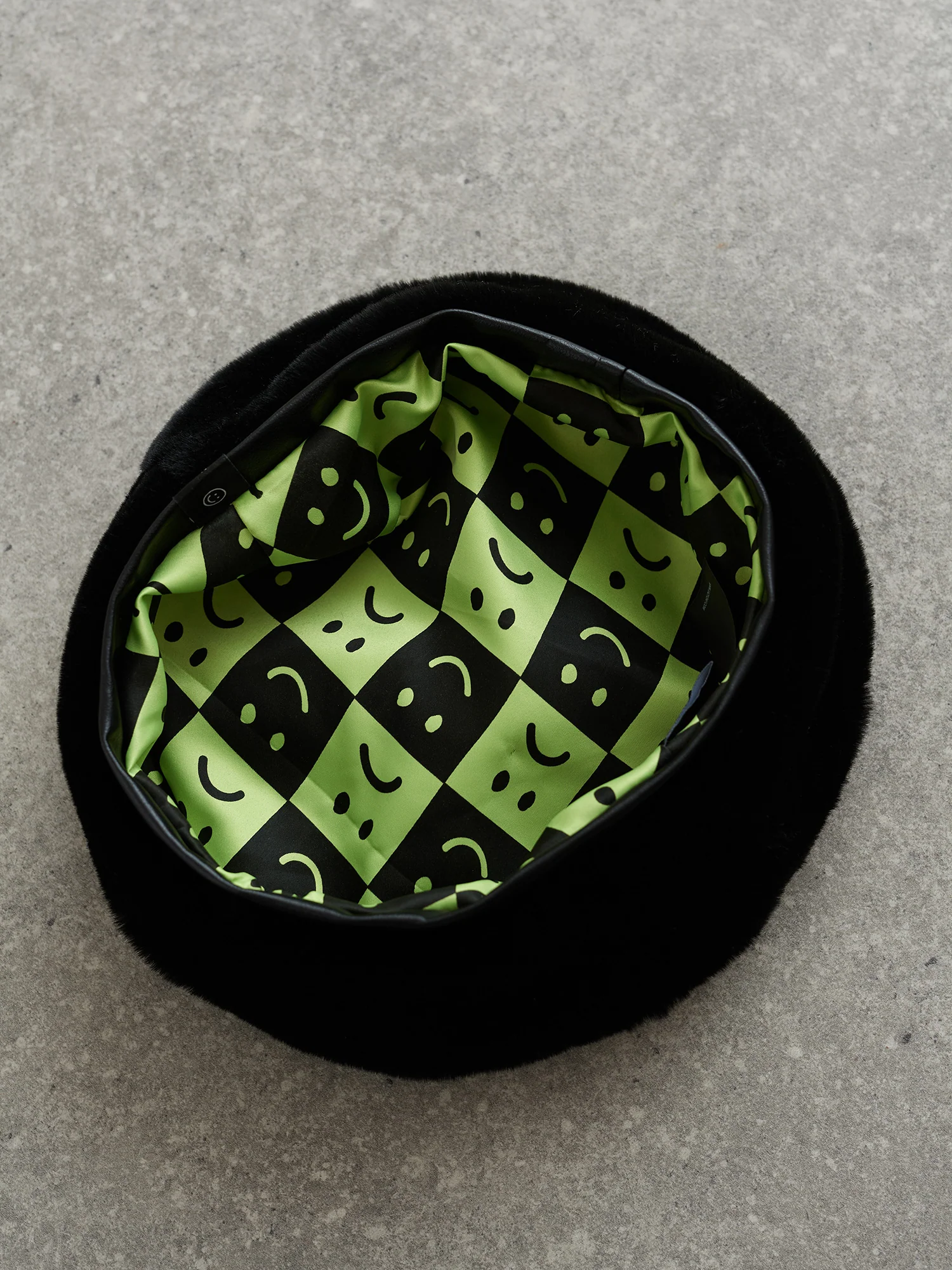 Furry Bobble Beret - Image 4