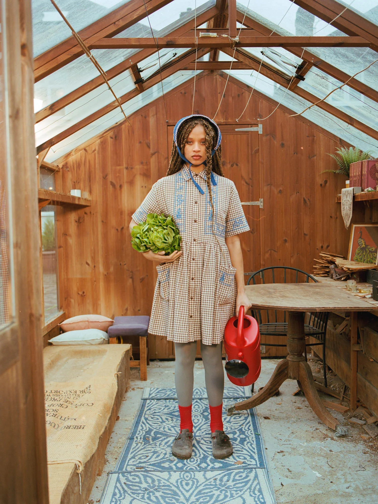 Garden Fantasy Smock Dress - Image 2