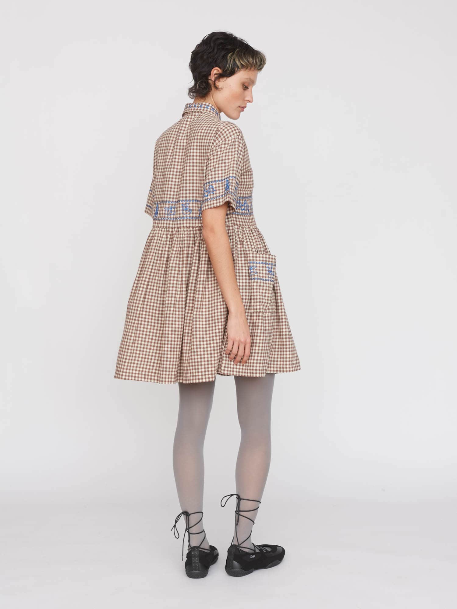 Garden Fantasy Smock Dress - Image 5