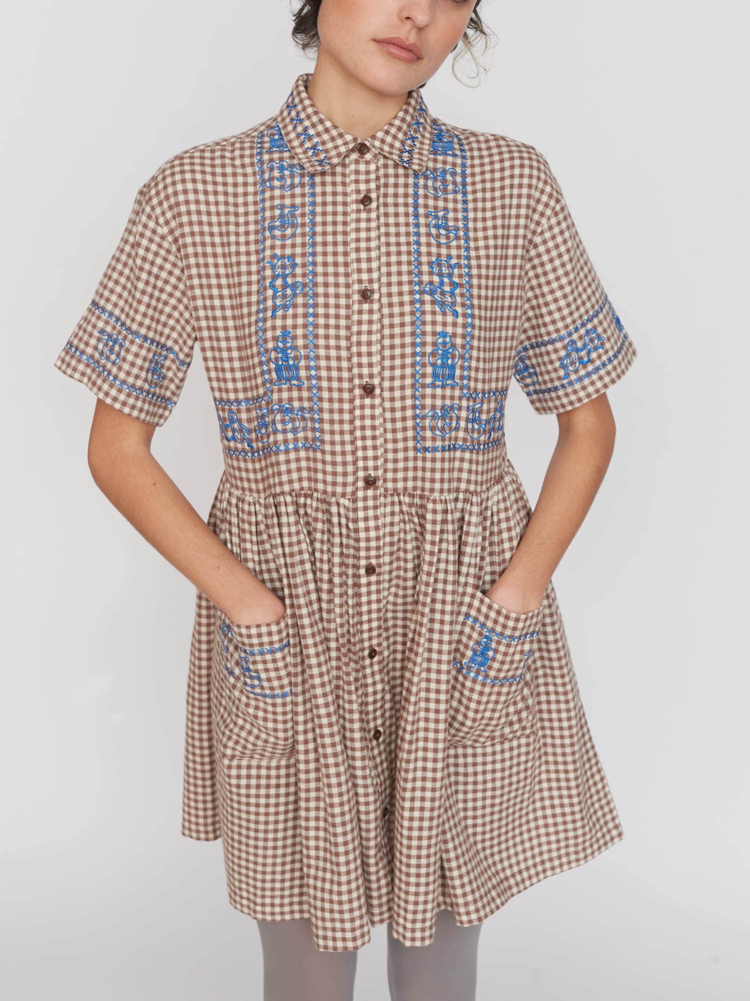 Garden Fantasy Smock Dress - Image 7