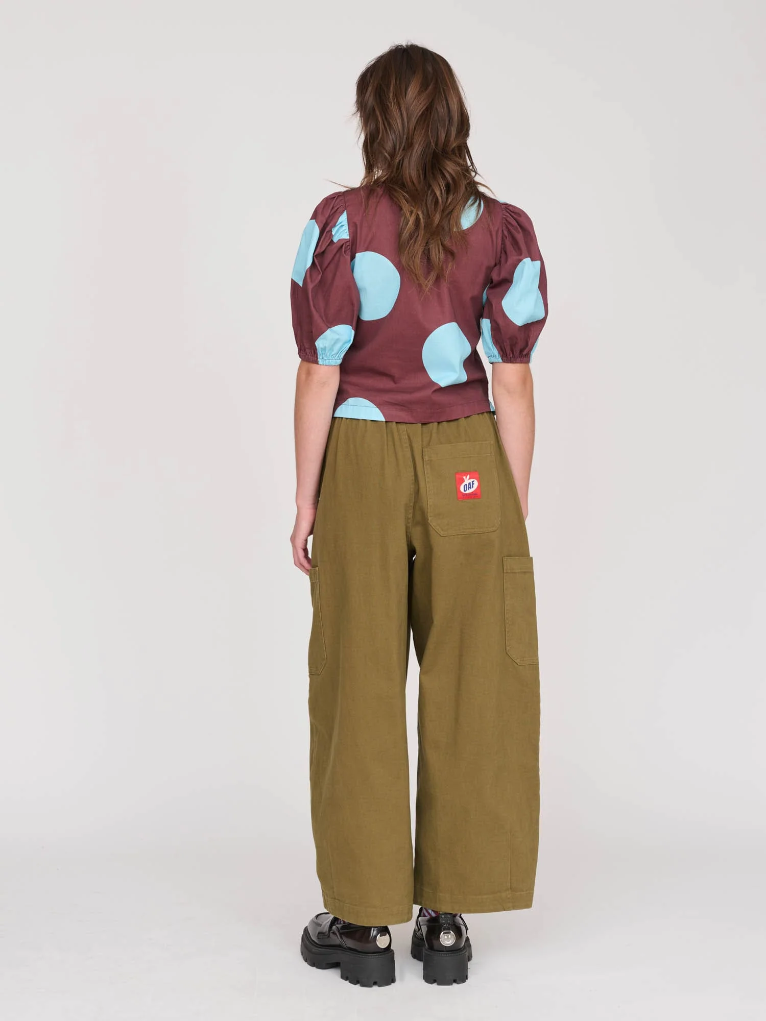 Giant Polka Dot Fitted Shirt - Image 8