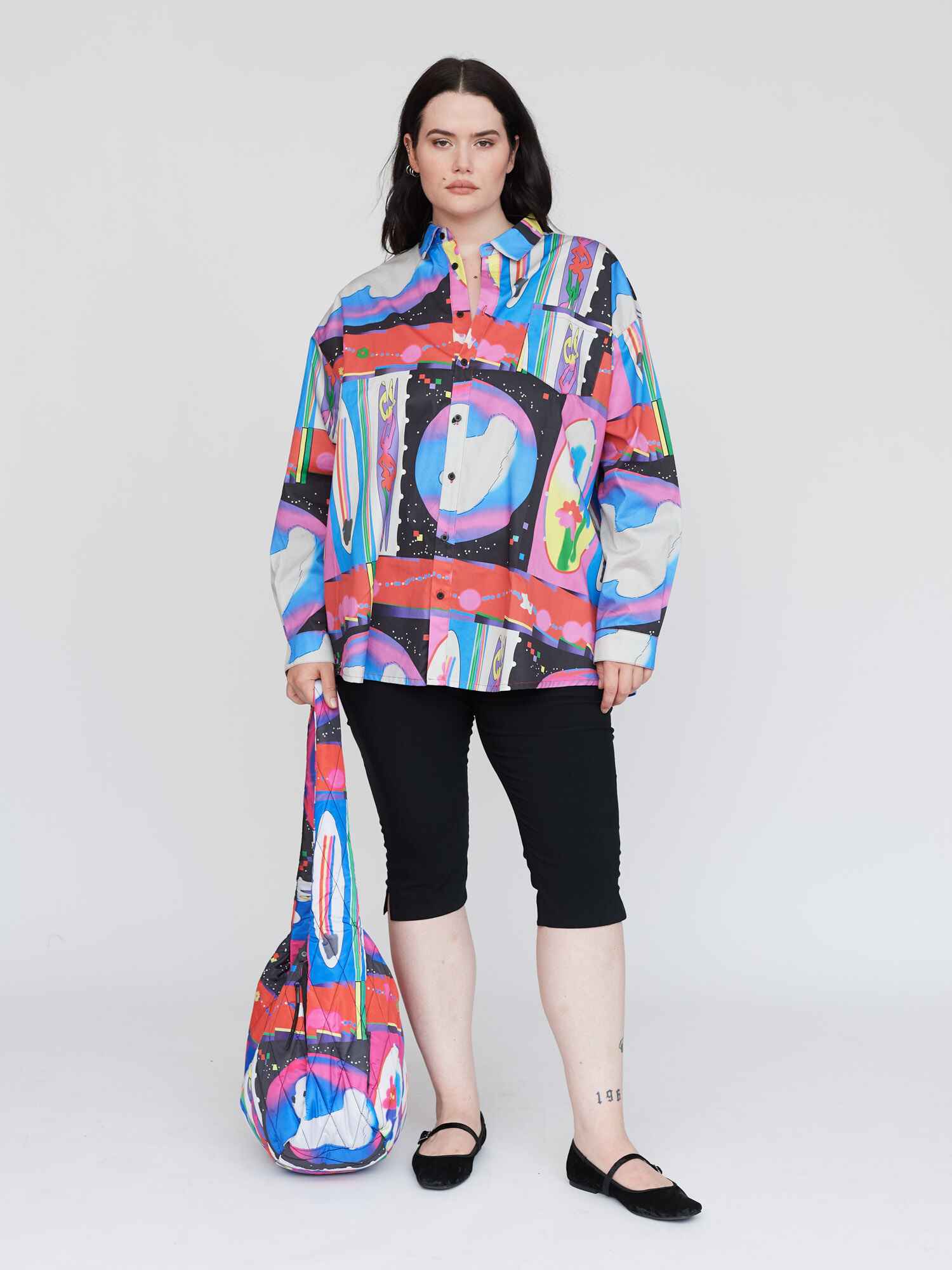 Glitched Long Sleeve Shirt - Image 4