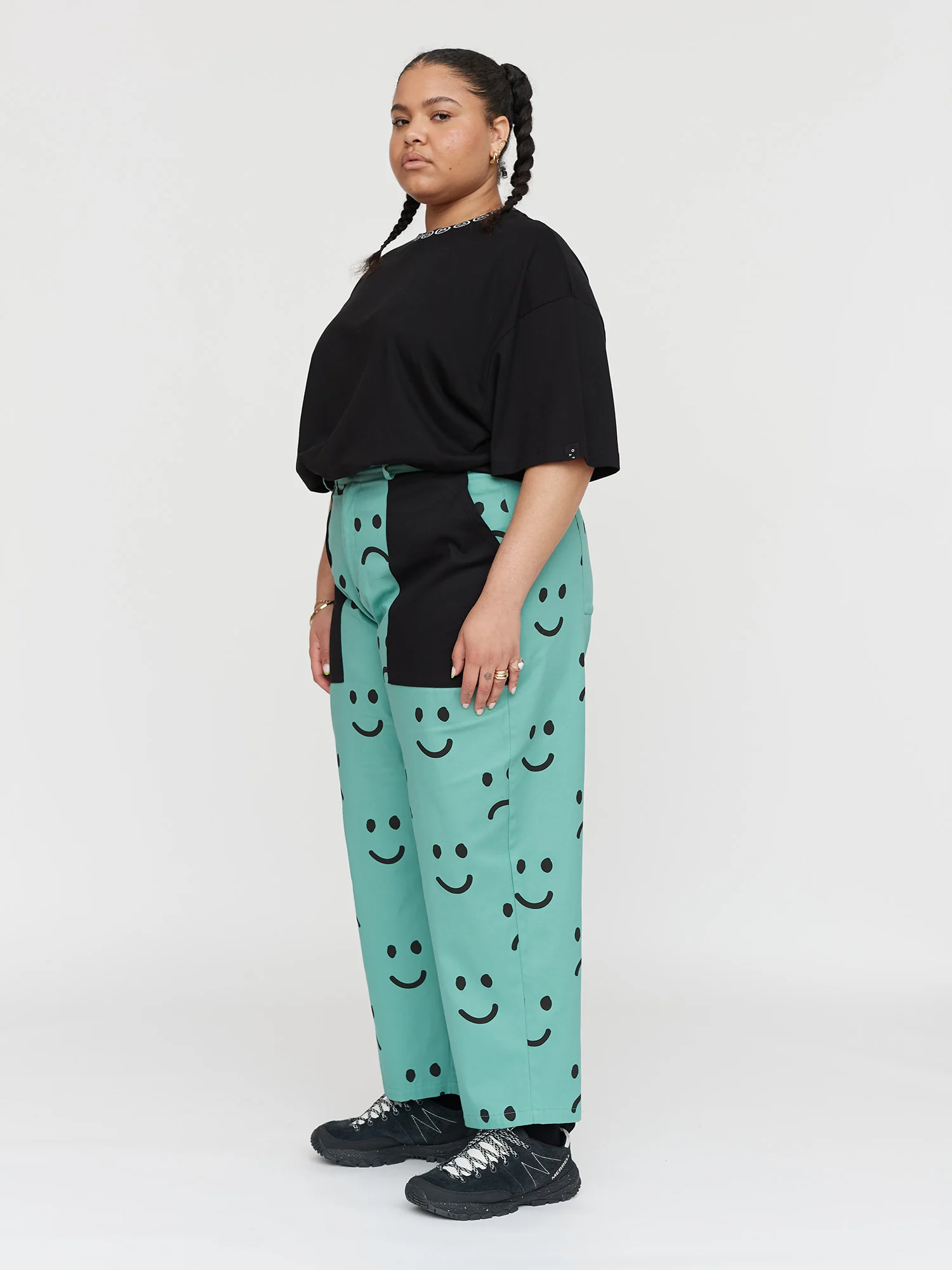 Green Happy Sad Pants - Image 3