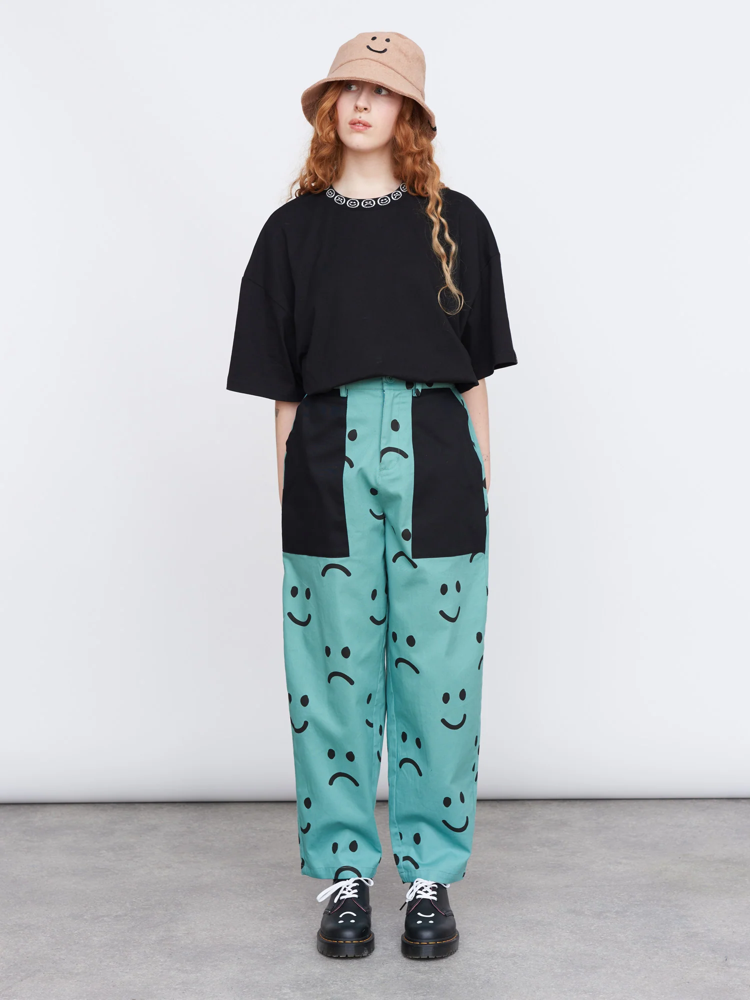 Green Happy Sad Pants - Image 4