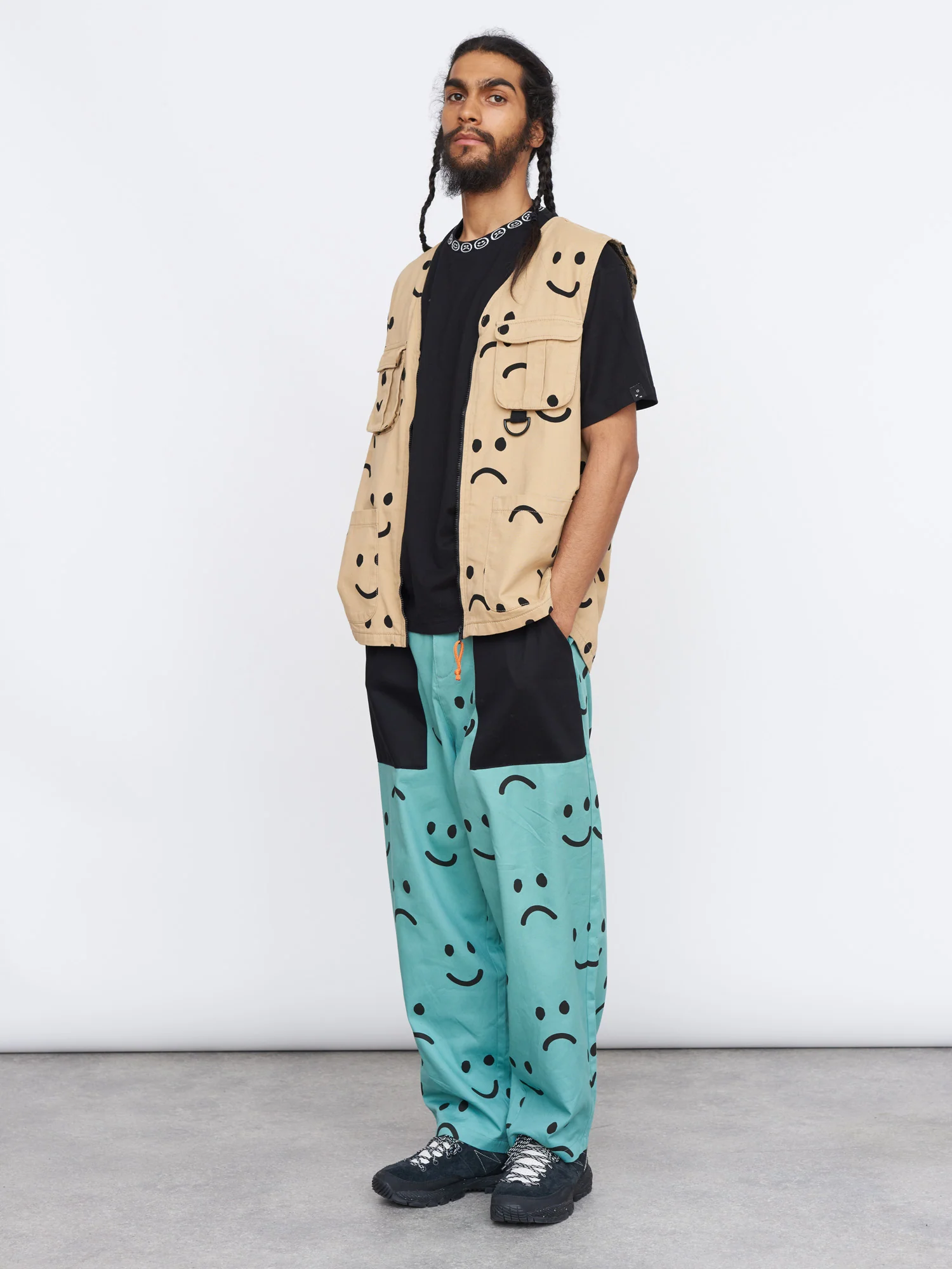 Green Happy Sad Pants - Image 6