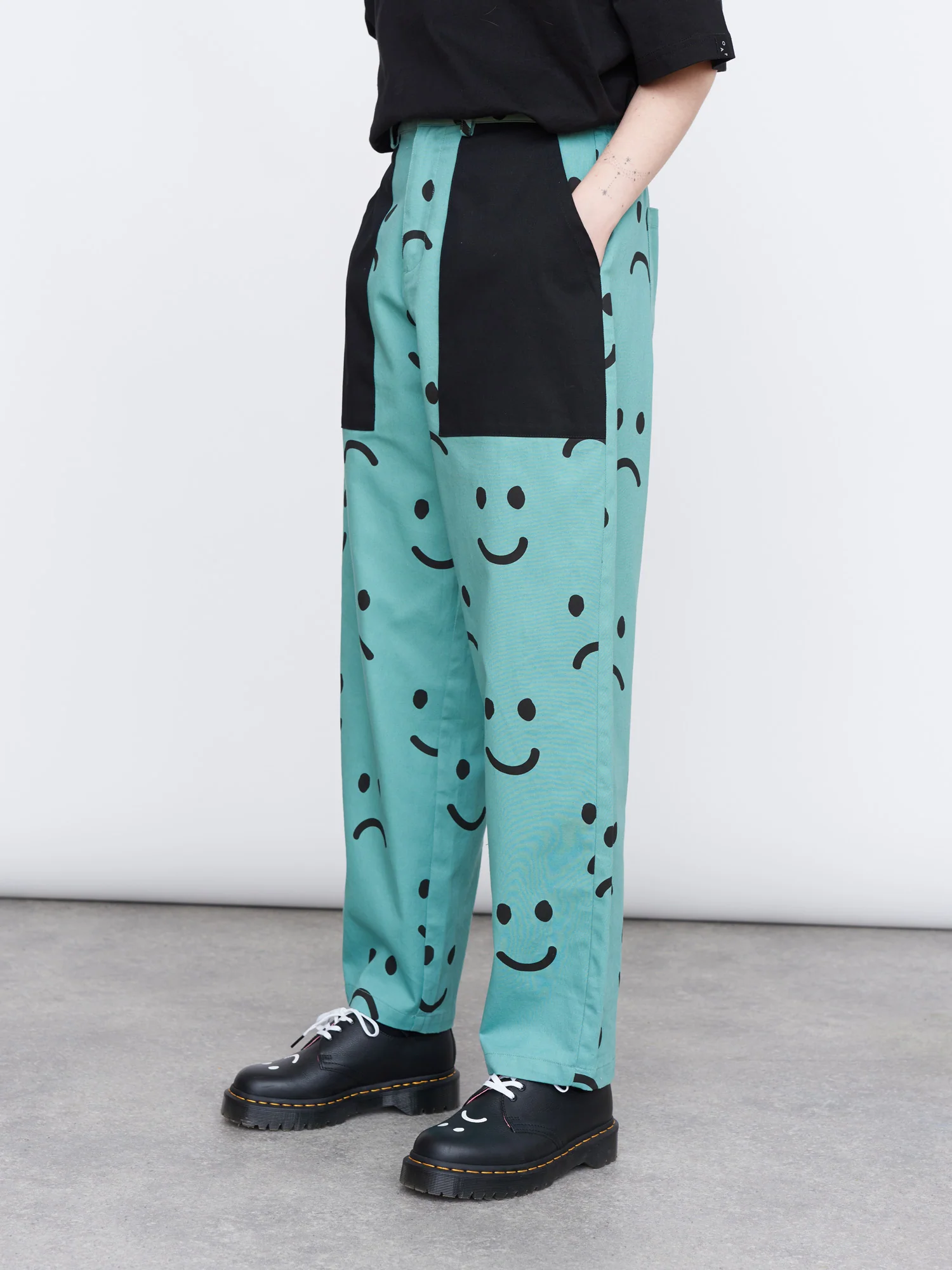 Green Happy Sad Pants - Image 7