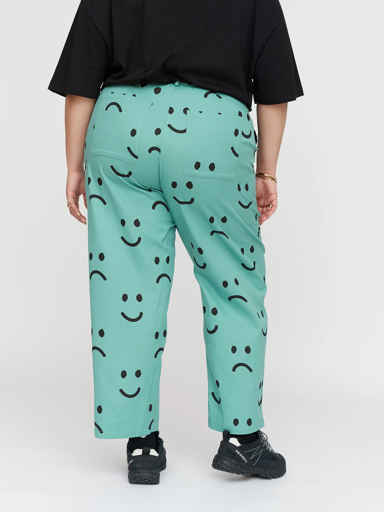 Green Happy Sad Pants - Image 9