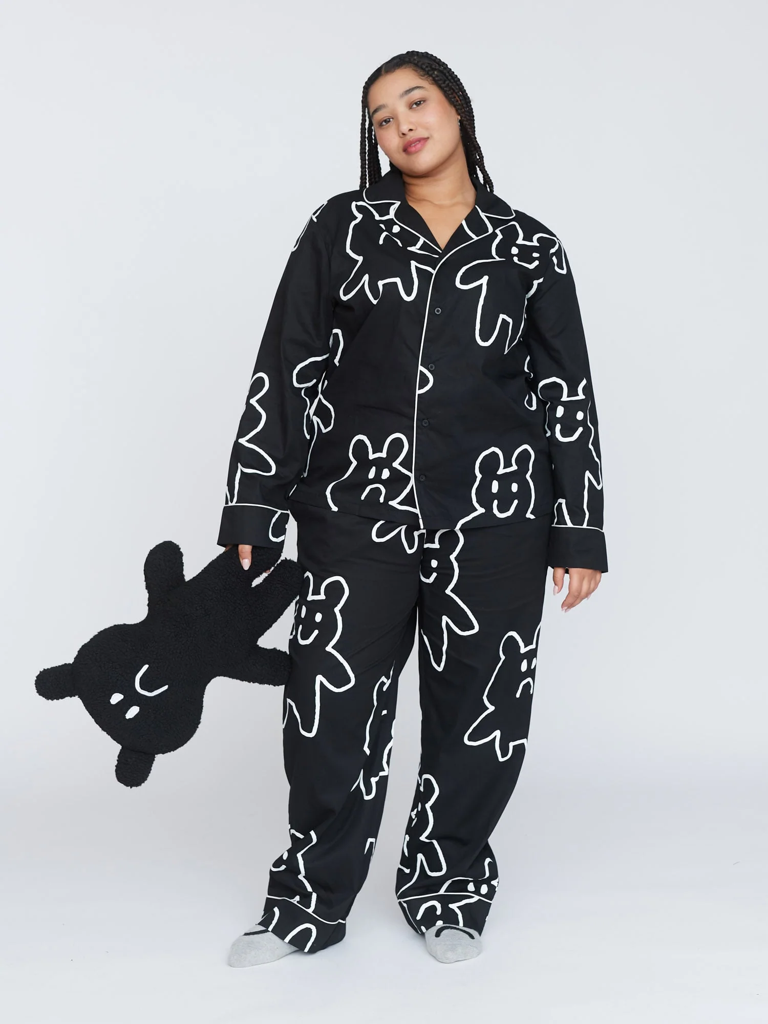 Grin And Bear It Pyjama Top - Image 5