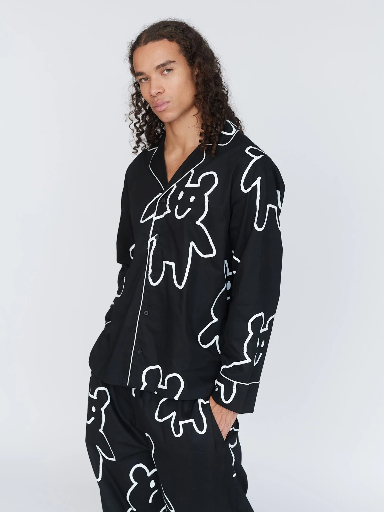Grin And Bear It Pyjama Top - Image 7