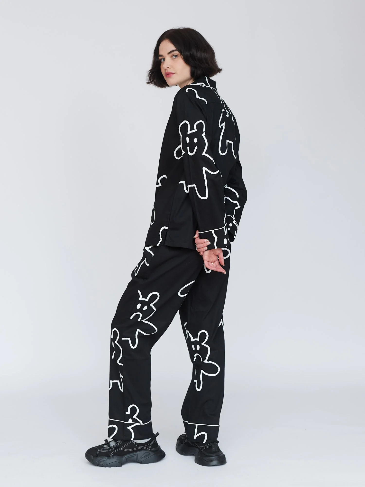 Grin And Bear It Pyjama Trousers - Image 4