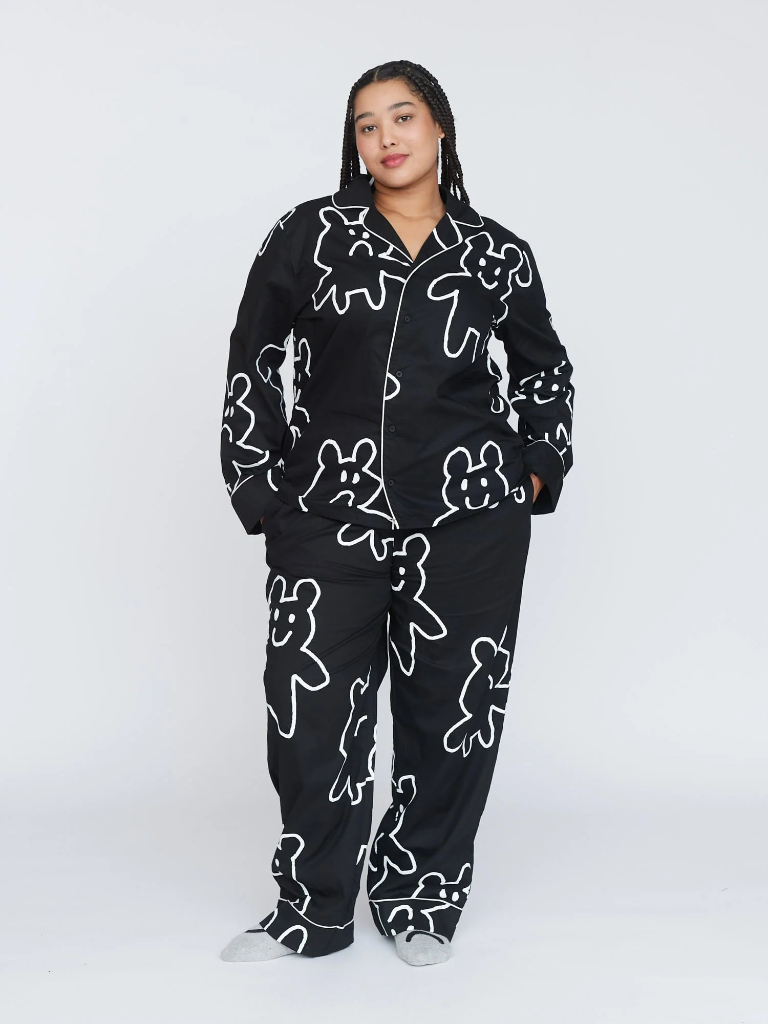 Grin And Bear It Pyjama Trousers - Image 6