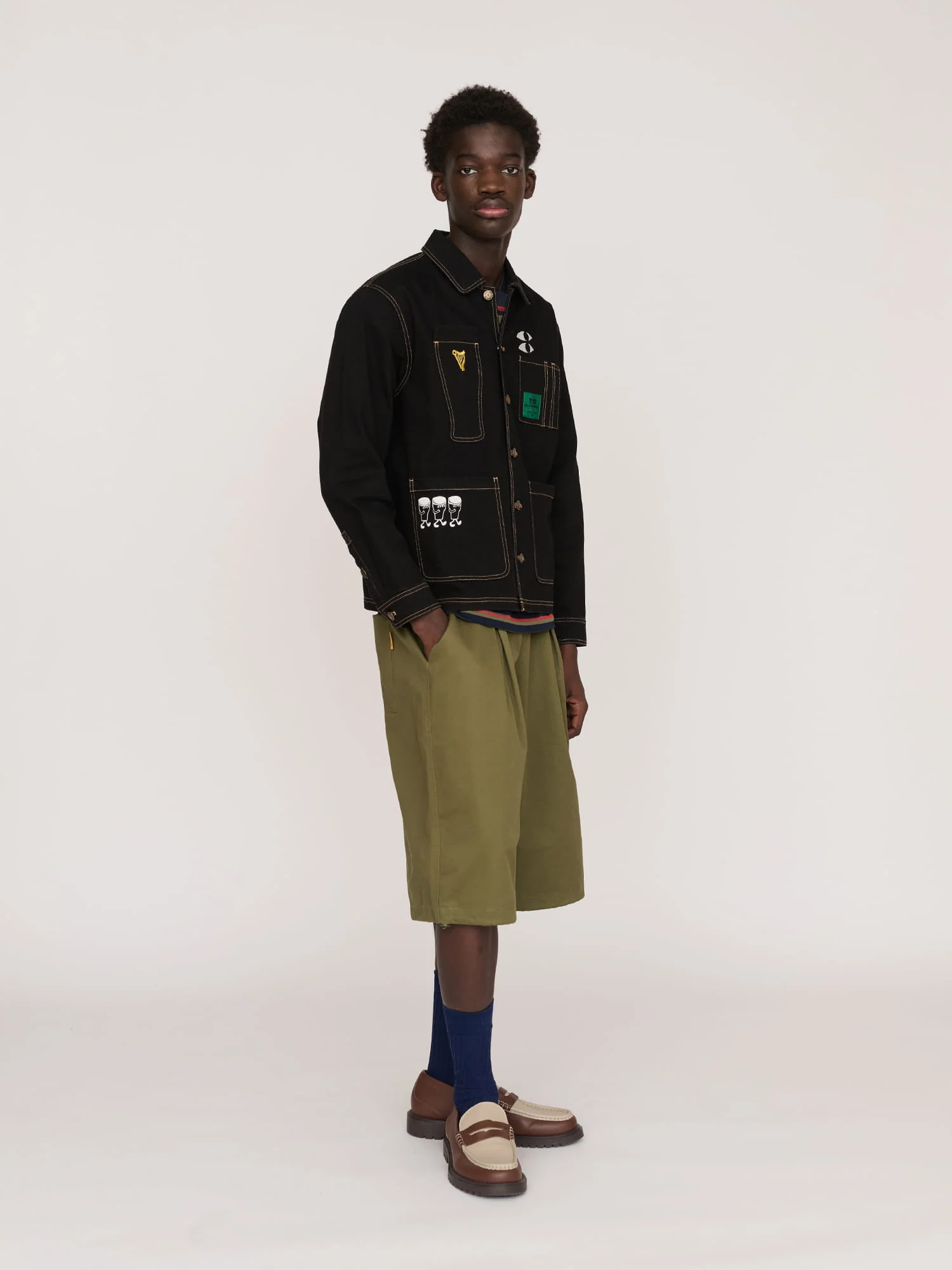 Guinness x Lazy Oaf Drayman's Jacket - Image 6