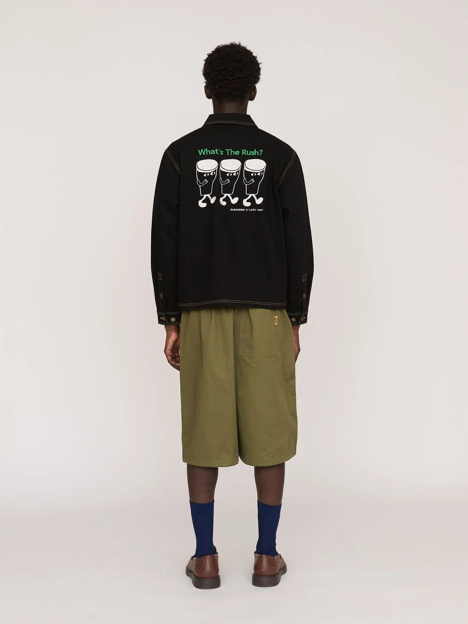 Guinness x Lazy Oaf Drayman's Jacket - Image 9