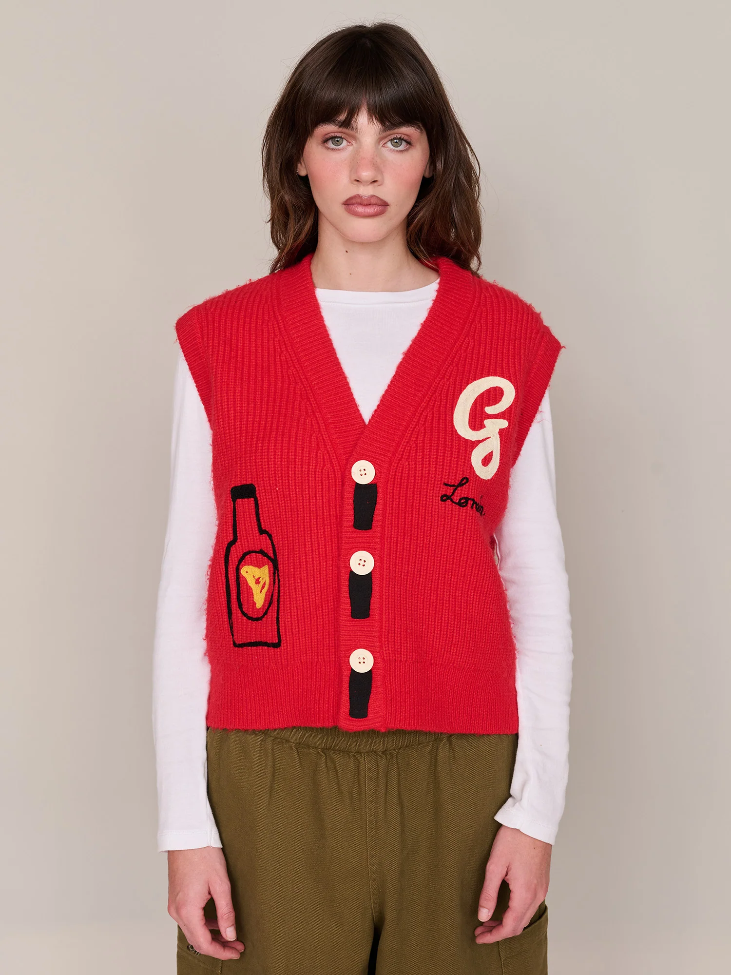 Guinness x Lazy Oaf Genius Button Through Vest