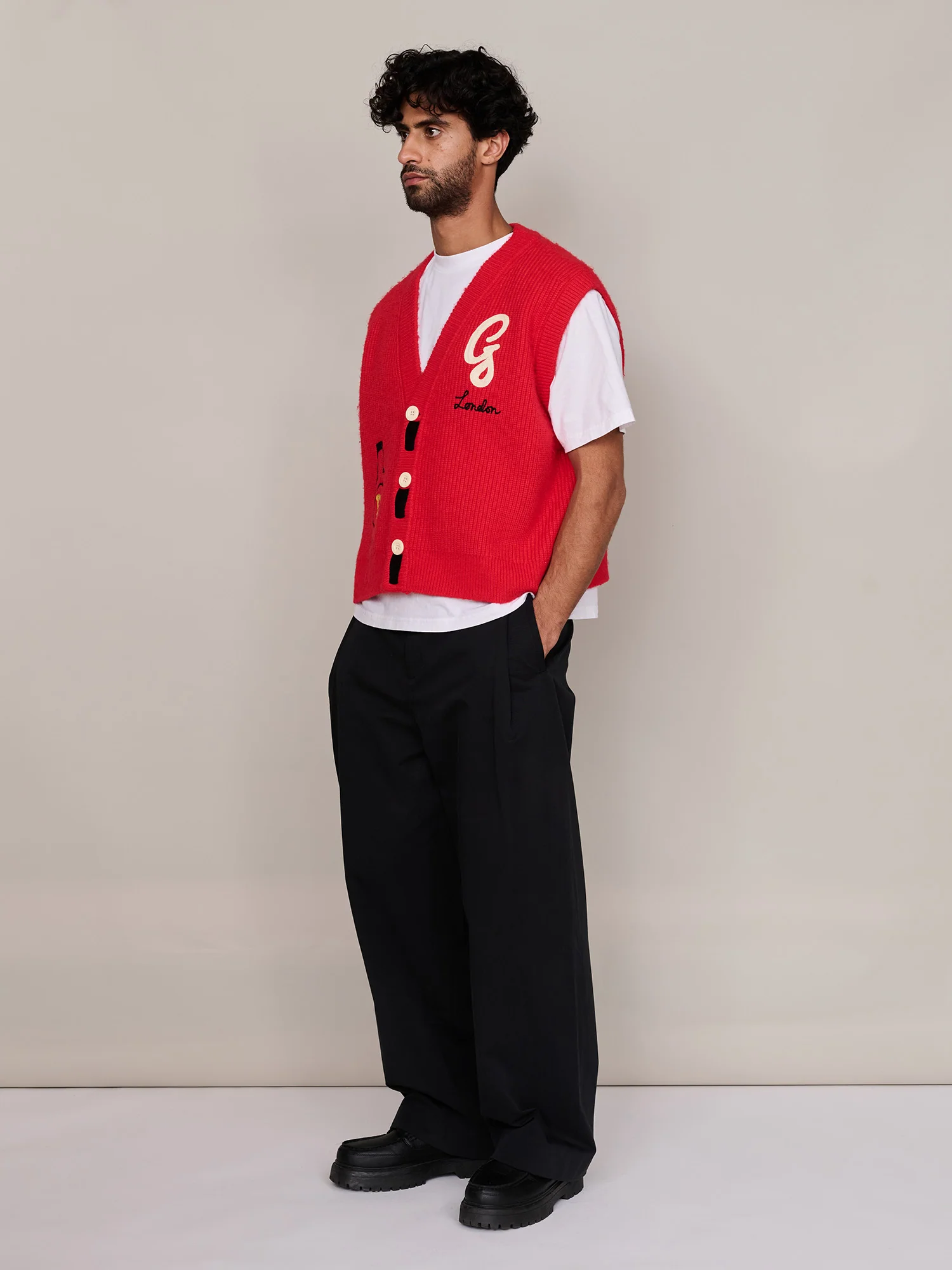 Guinness x Lazy Oaf Genius Button Through Vest - Image 9