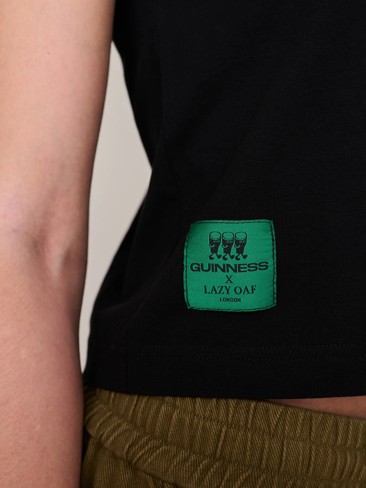 Guinness x Lazy Oaf Lovely Day Fitted T-shirt - Image 5