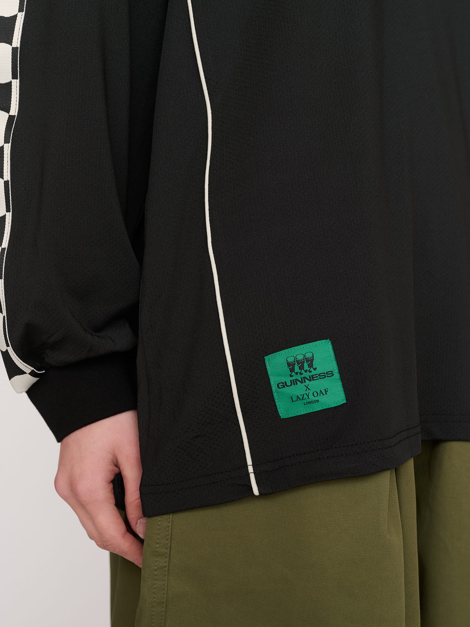Guinness x Lazy Oaf No Rush Sports Jersey - Image 4