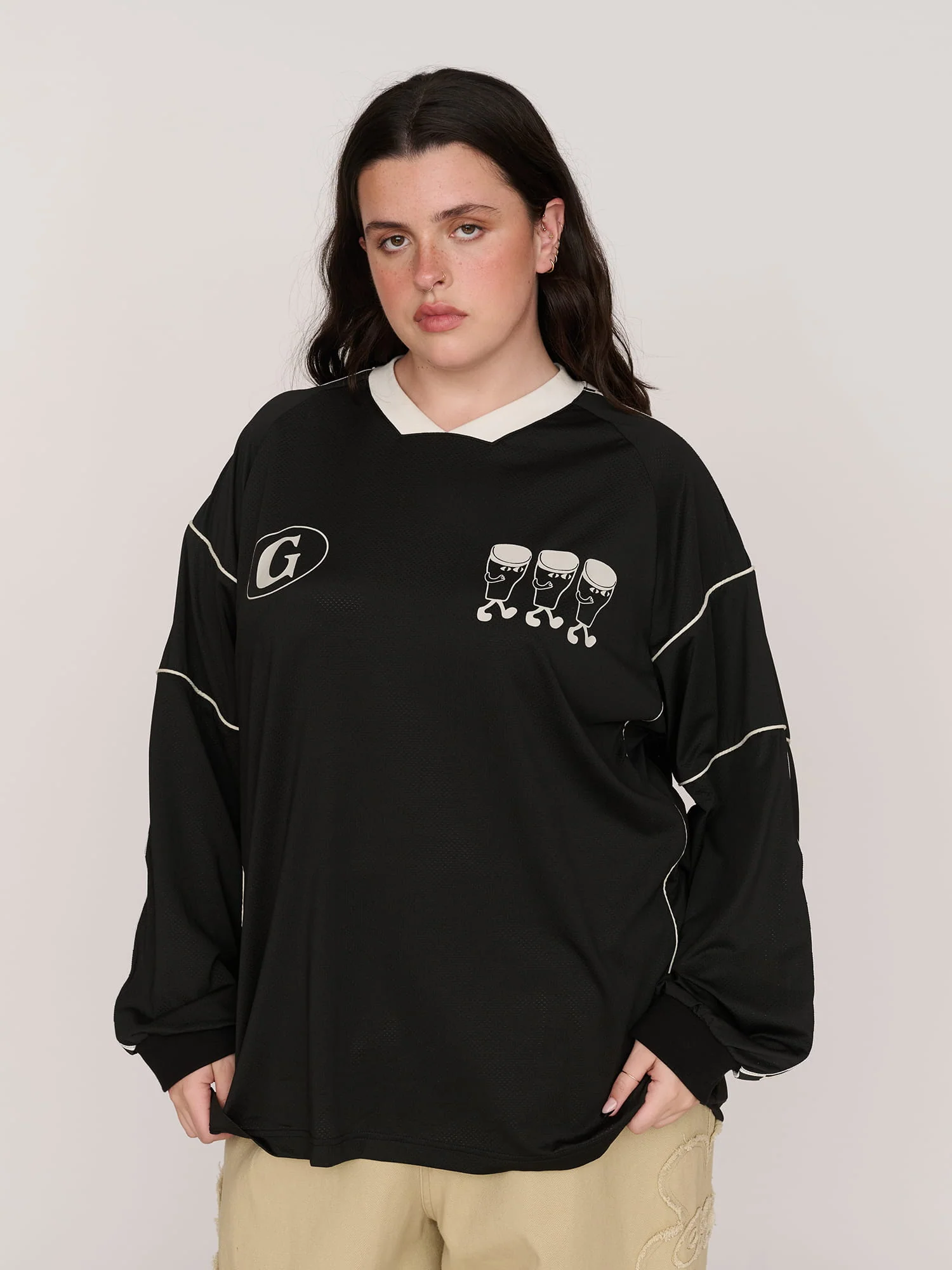 Guinness x Lazy Oaf No Rush Sports Jersey - Image 6
