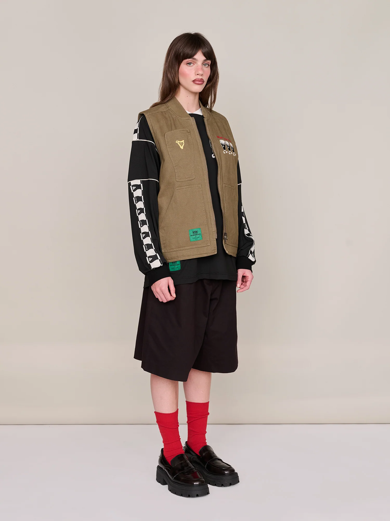 Guinness x Lazy Oaf Pint Pocket Gilet