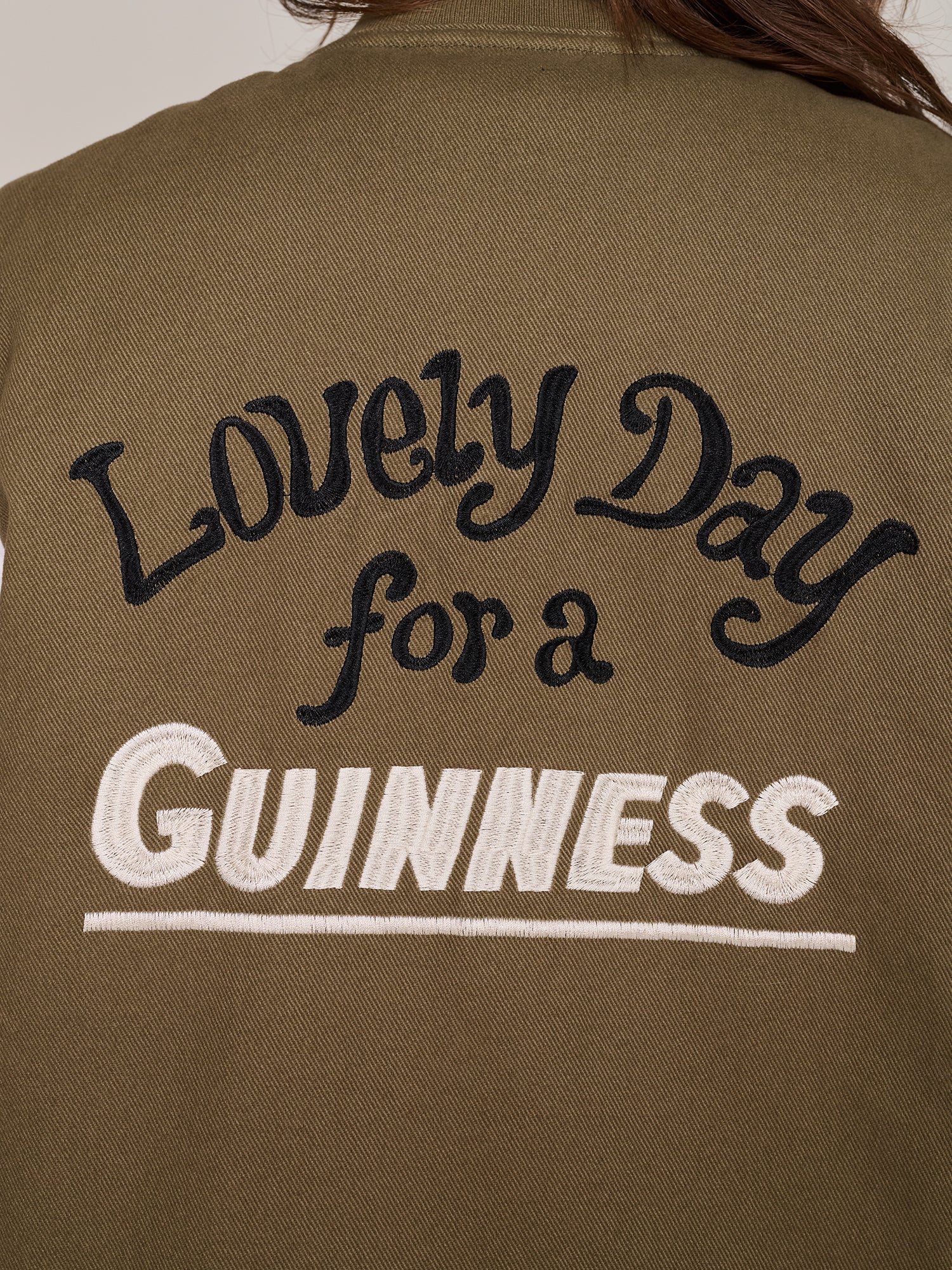 Guinness x Lazy Oaf Pint Pocket Gilet - Image 6