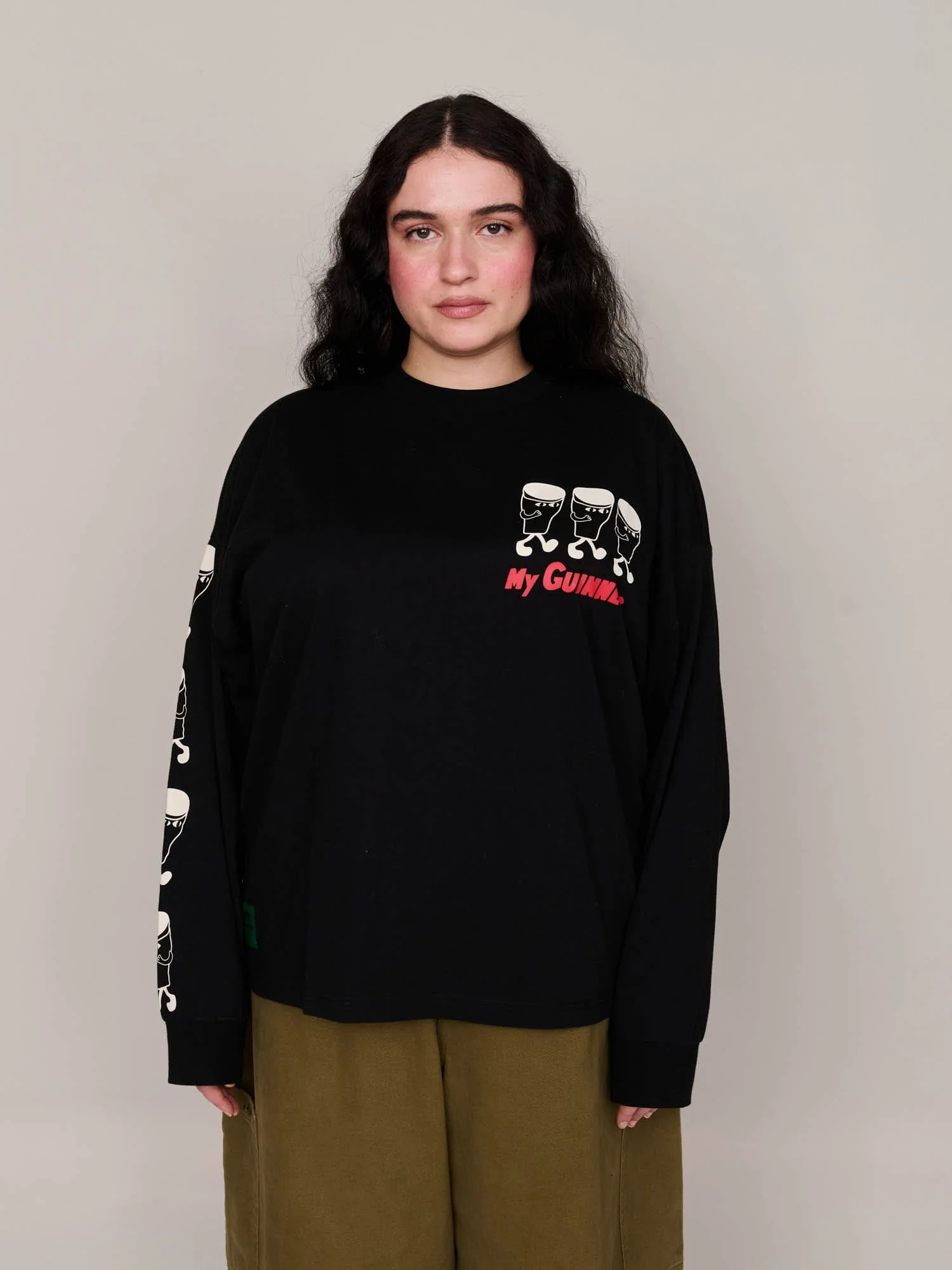 Guinness x Lazy Oaf What's The Rush Tee