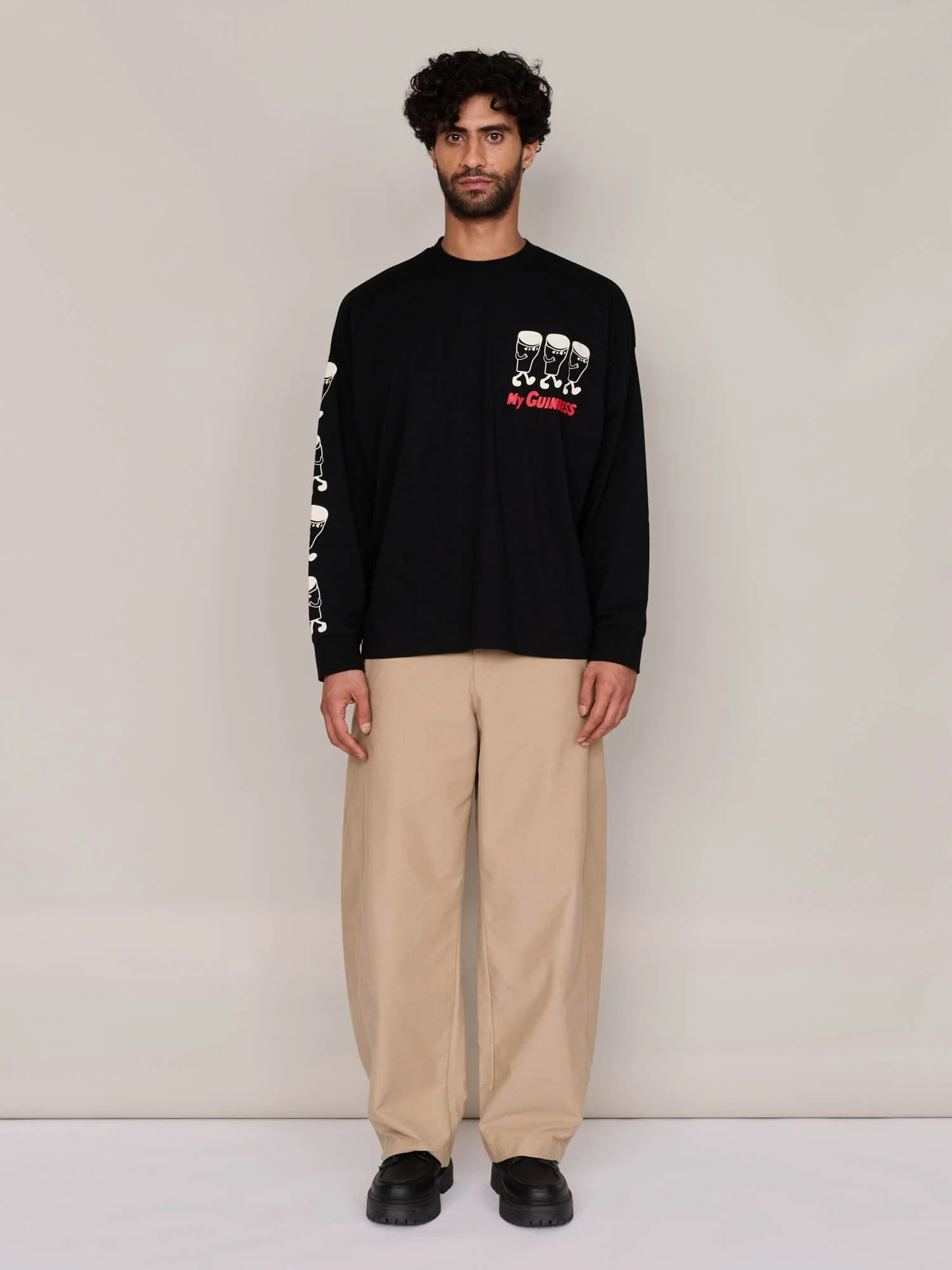 Guinness x Lazy Oaf What's The Rush Tee - Image 7