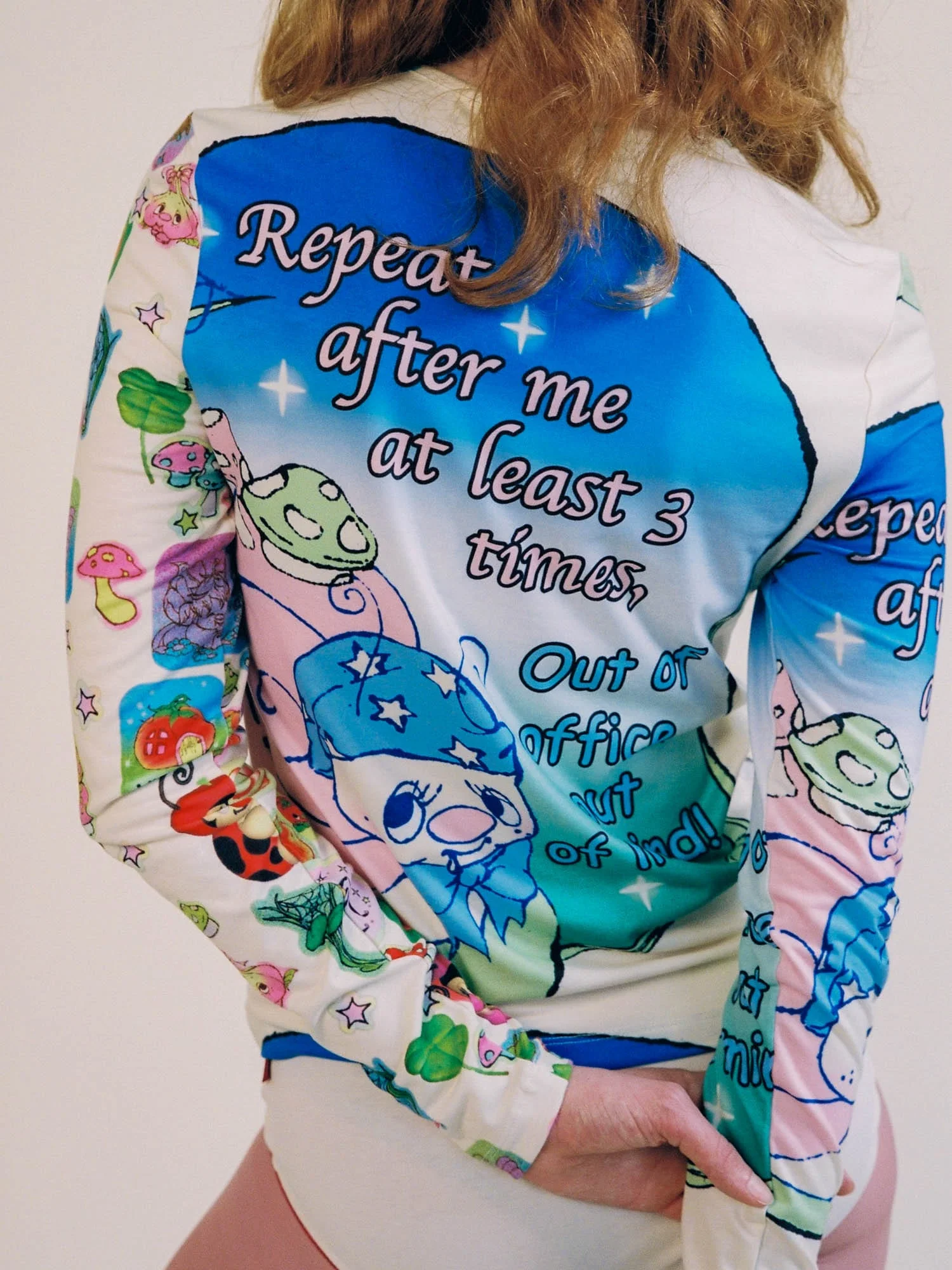 Hannah-Michelle X Lazy Oaf Mash Up Top - Image 3