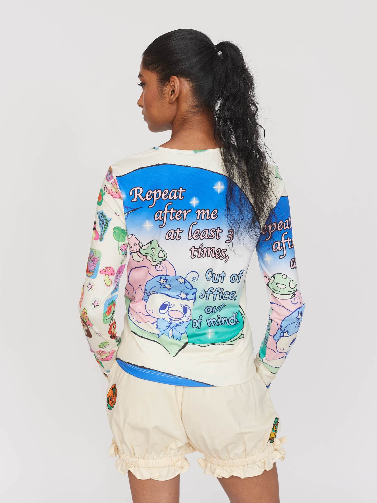Hannah-Michelle X Lazy Oaf Mash Up Top - Image 8