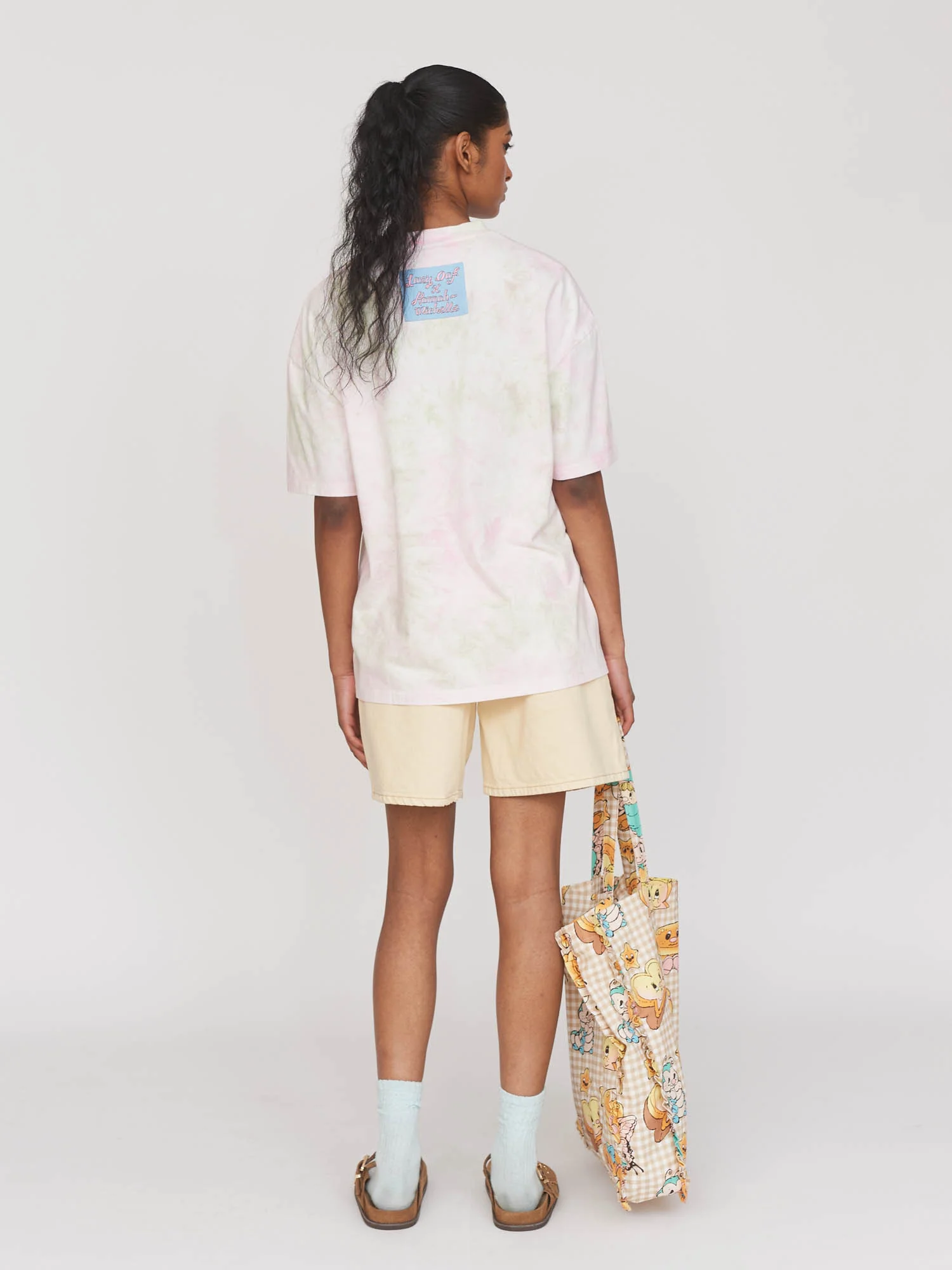 Hannah-Michelle X Lazy Oaf Tie Dye T-Shirt - Image 10