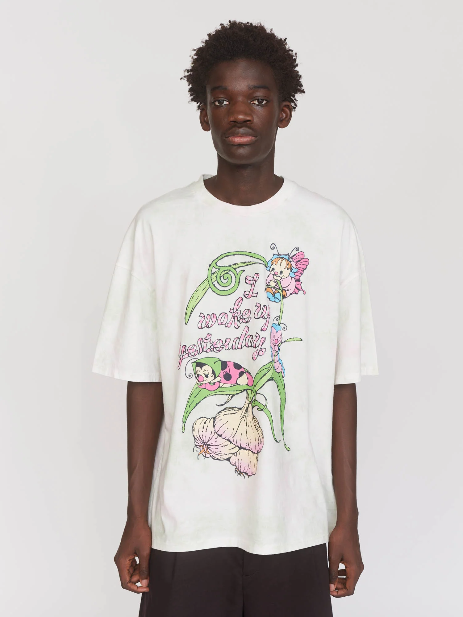Hannah-Michelle X Lazy Oaf Tie Dye T-Shirt - Image 9