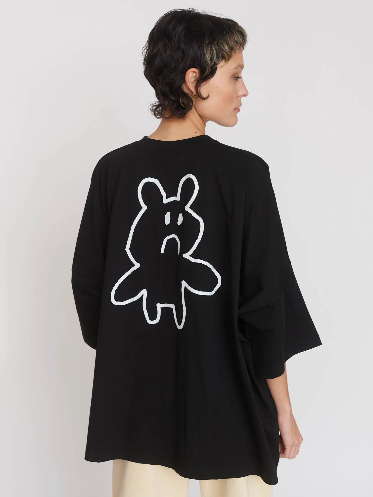 Happy or Sad Big Square Tee - Image 9