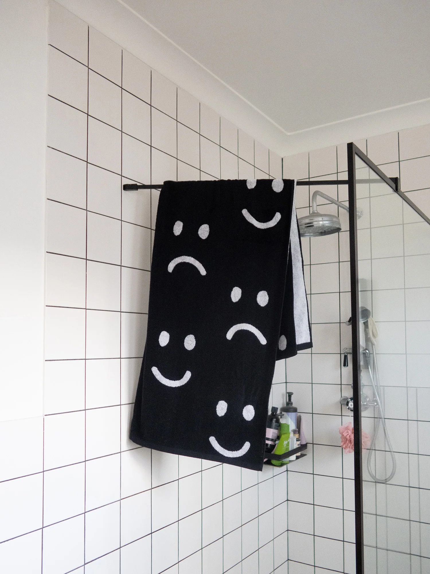 Happy Sad Bath Towel - Image 3