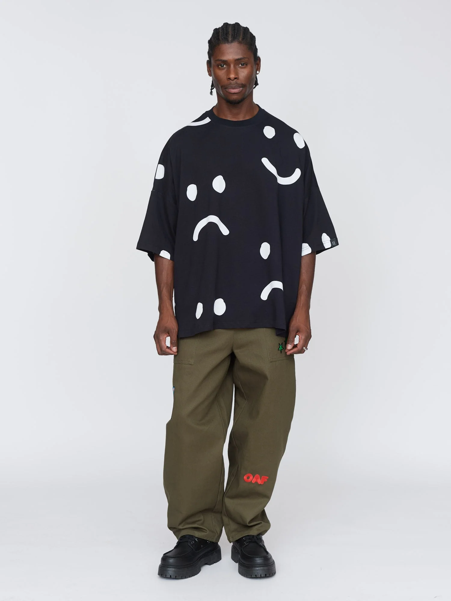 Happy Sad Oversized T-Shirt