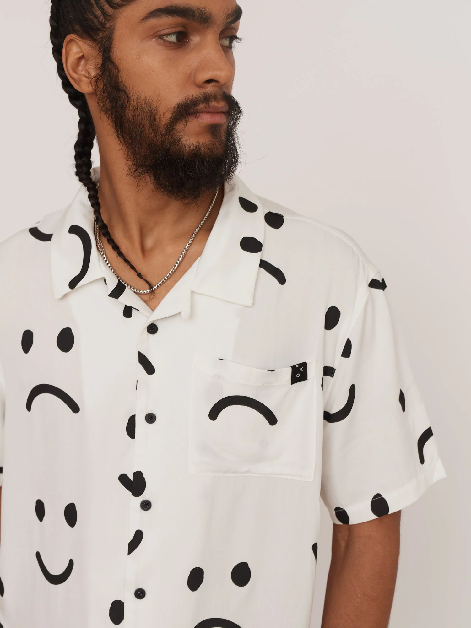 Happy Sad Bowling Shirt - Image 6