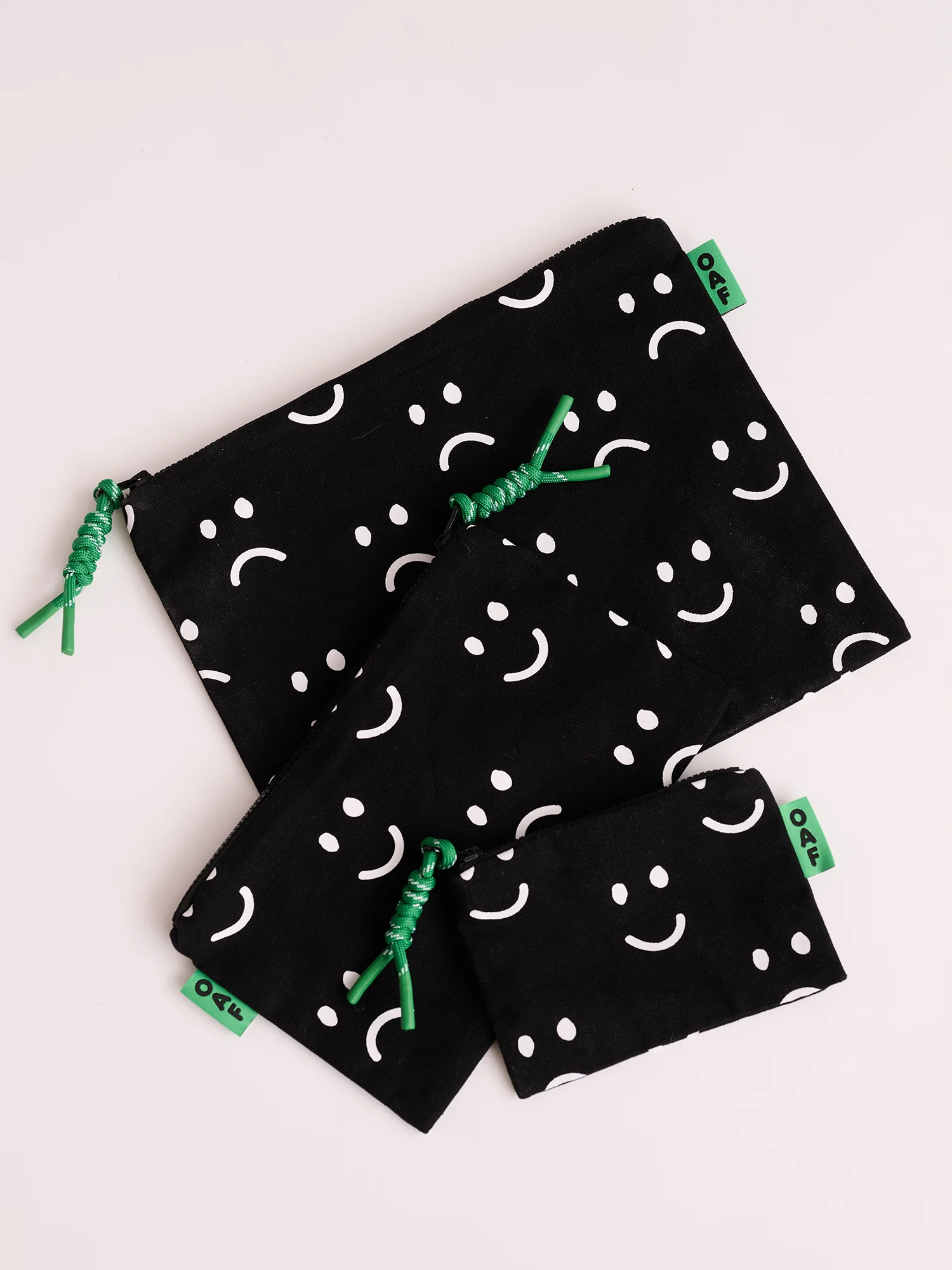 Happy Sad Canvas Pouches - Image 3