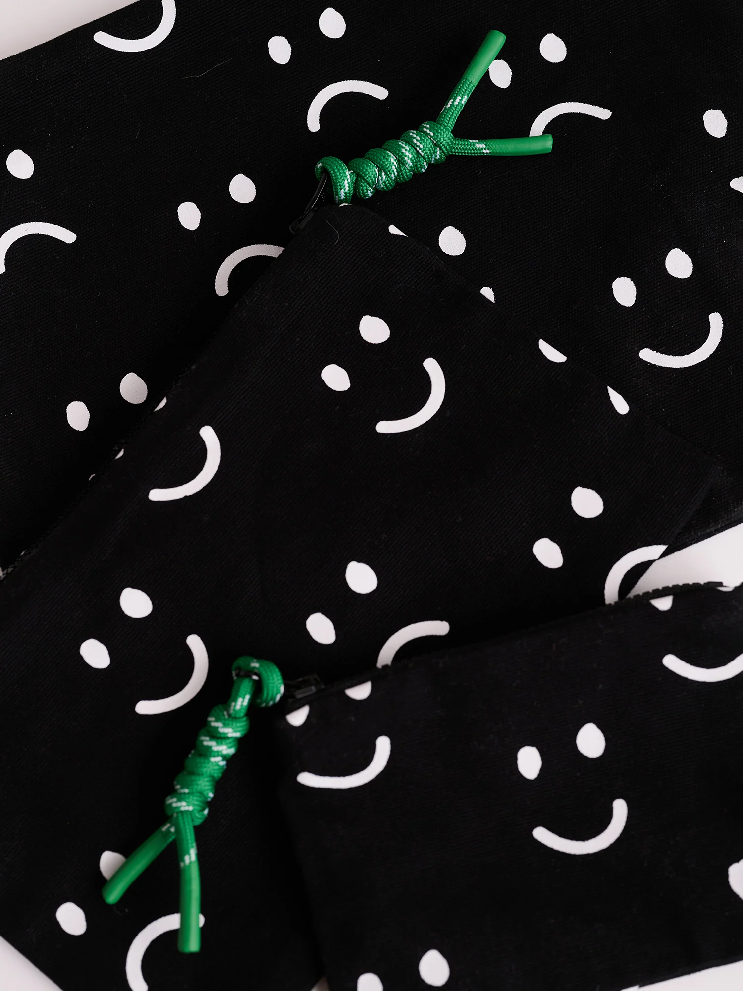 Happy Sad Canvas Pouches - Image 5