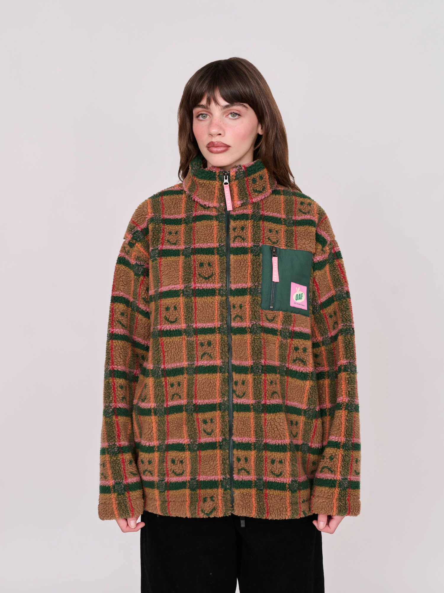 Happy Sad Check Fleece Set - Image 6