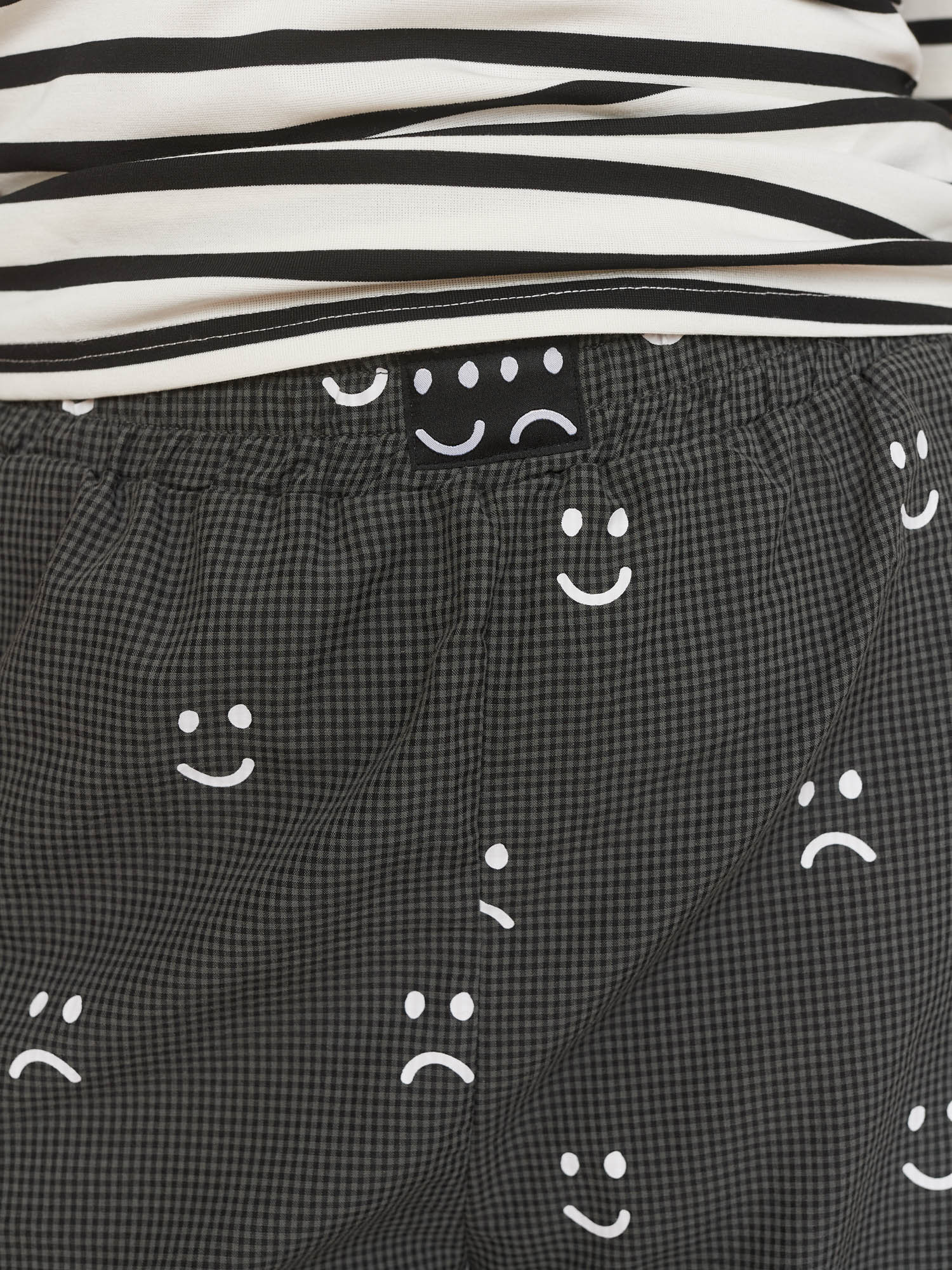 Happy Sad Check Trousers - Image 7