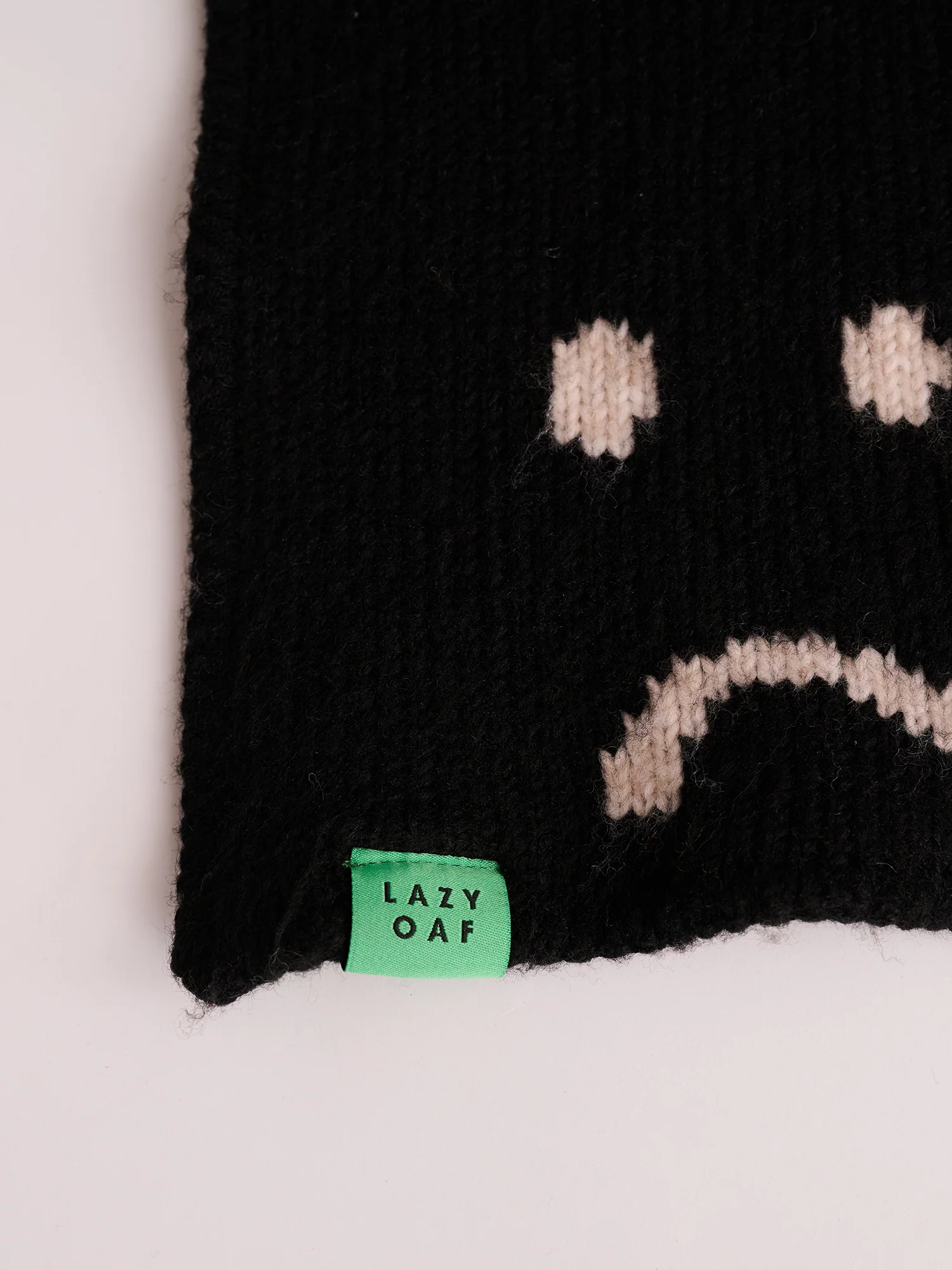 Happy Sad Chunky Scarf - Image 5