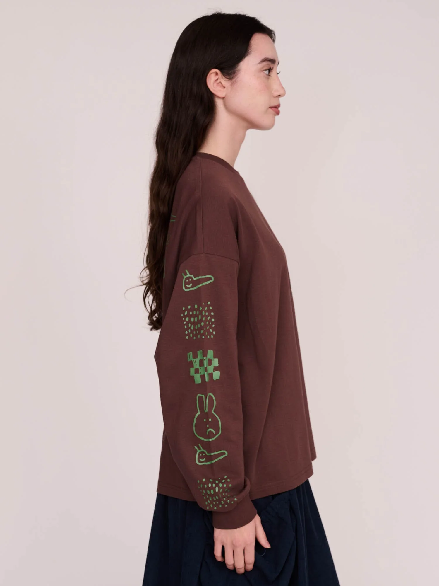 Happy Sad Critters Long Sleeve Tee - Image 8