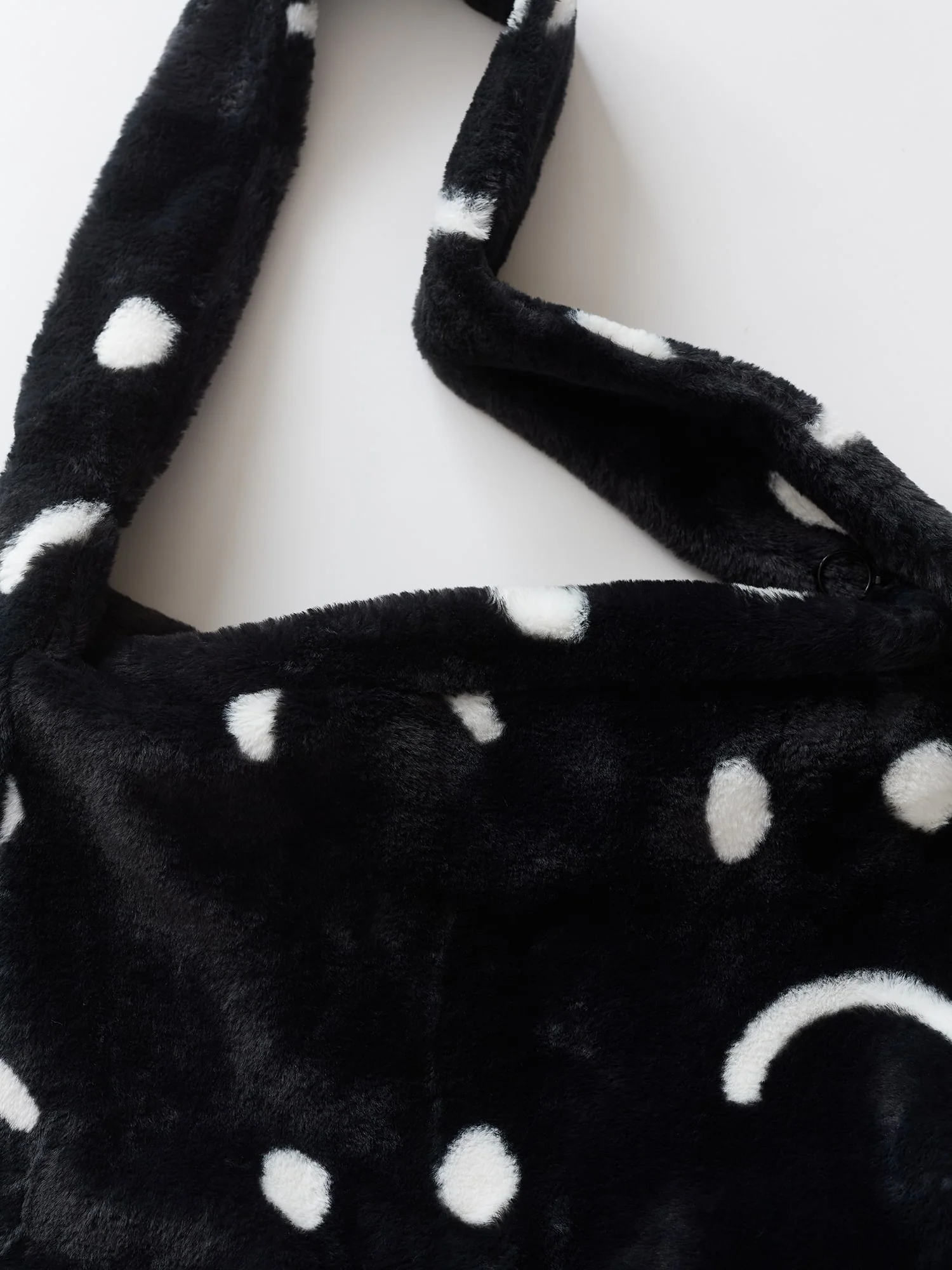 Happy Sad Faux Fur Bag - Image 5