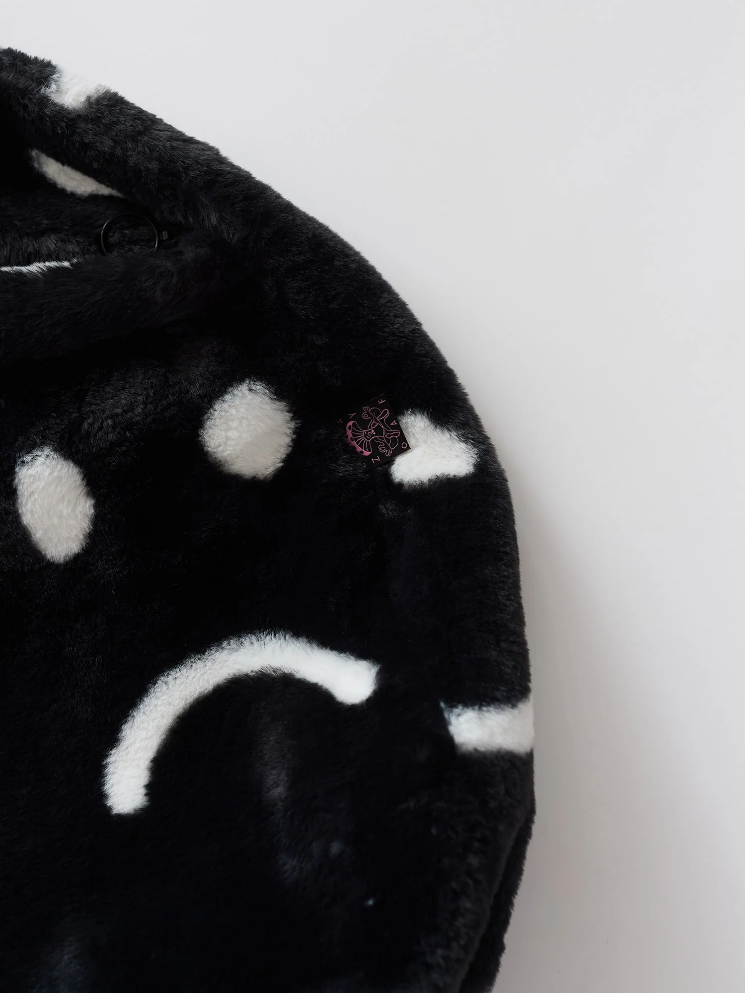 Happy Sad Faux Fur Bag - Image 6