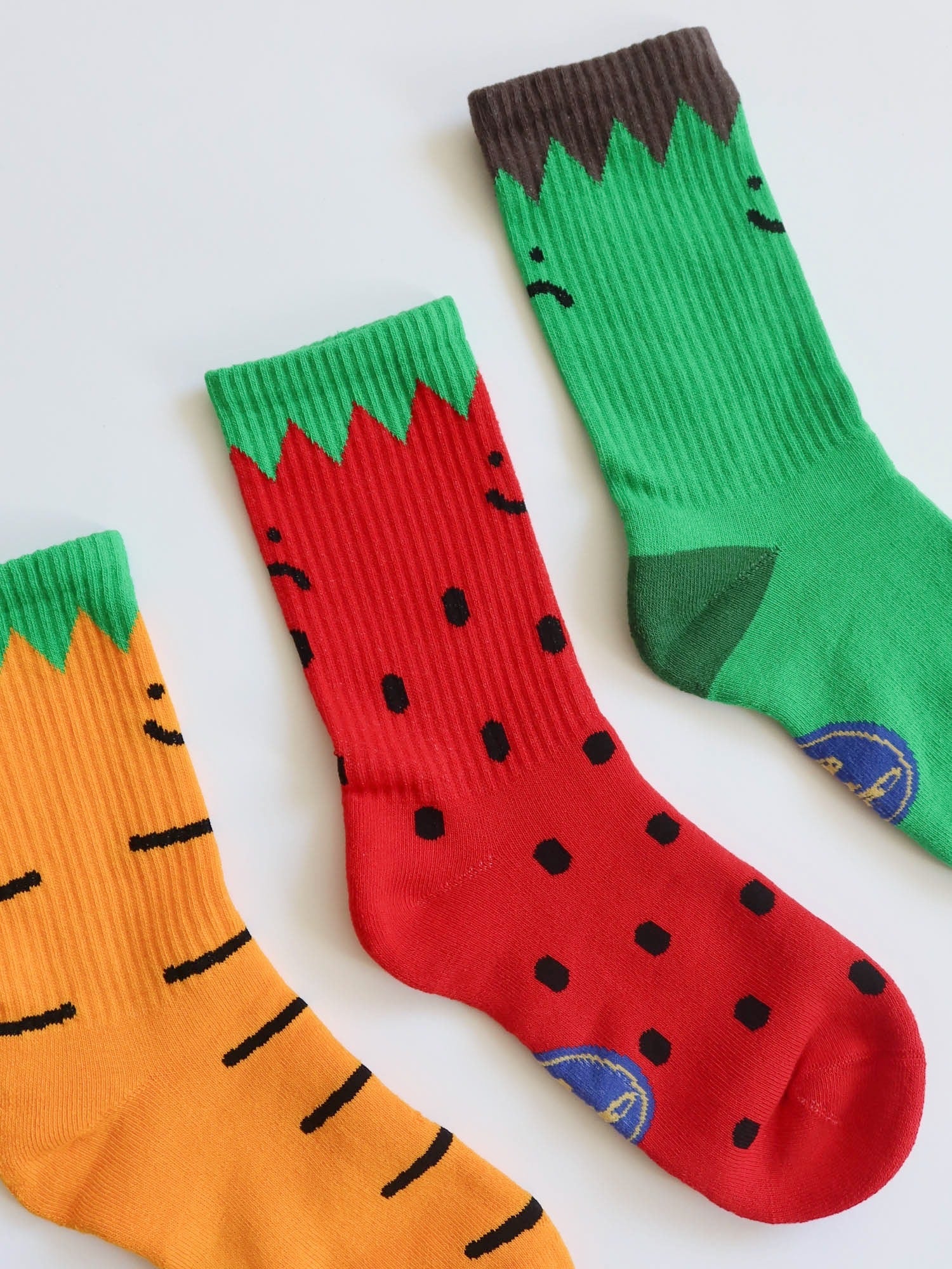 Happy Sad Fruit And Veg Socks - Image 6