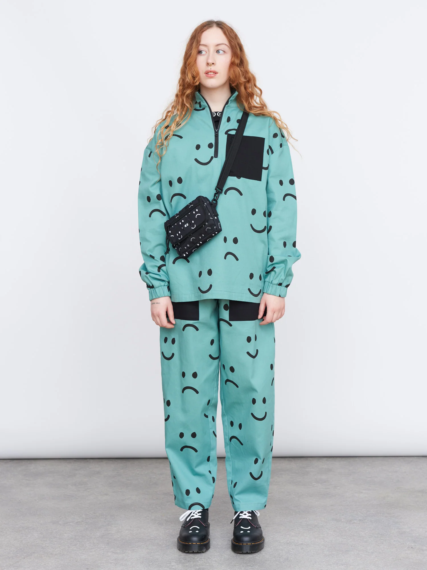Happy Sad Green Tracktop - Image 5