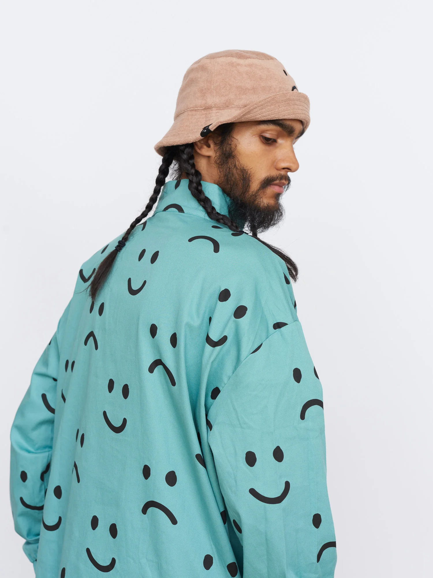 Happy Sad Green Tracktop - Image 6
