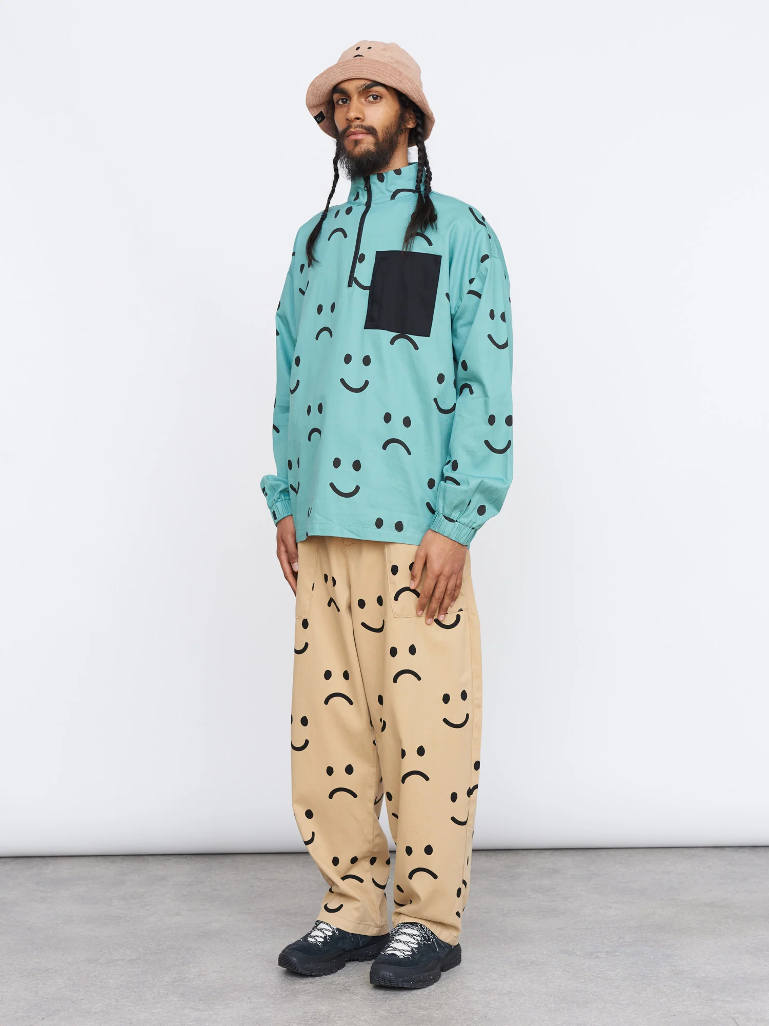 Happy Sad Green Tracktop - Image 7