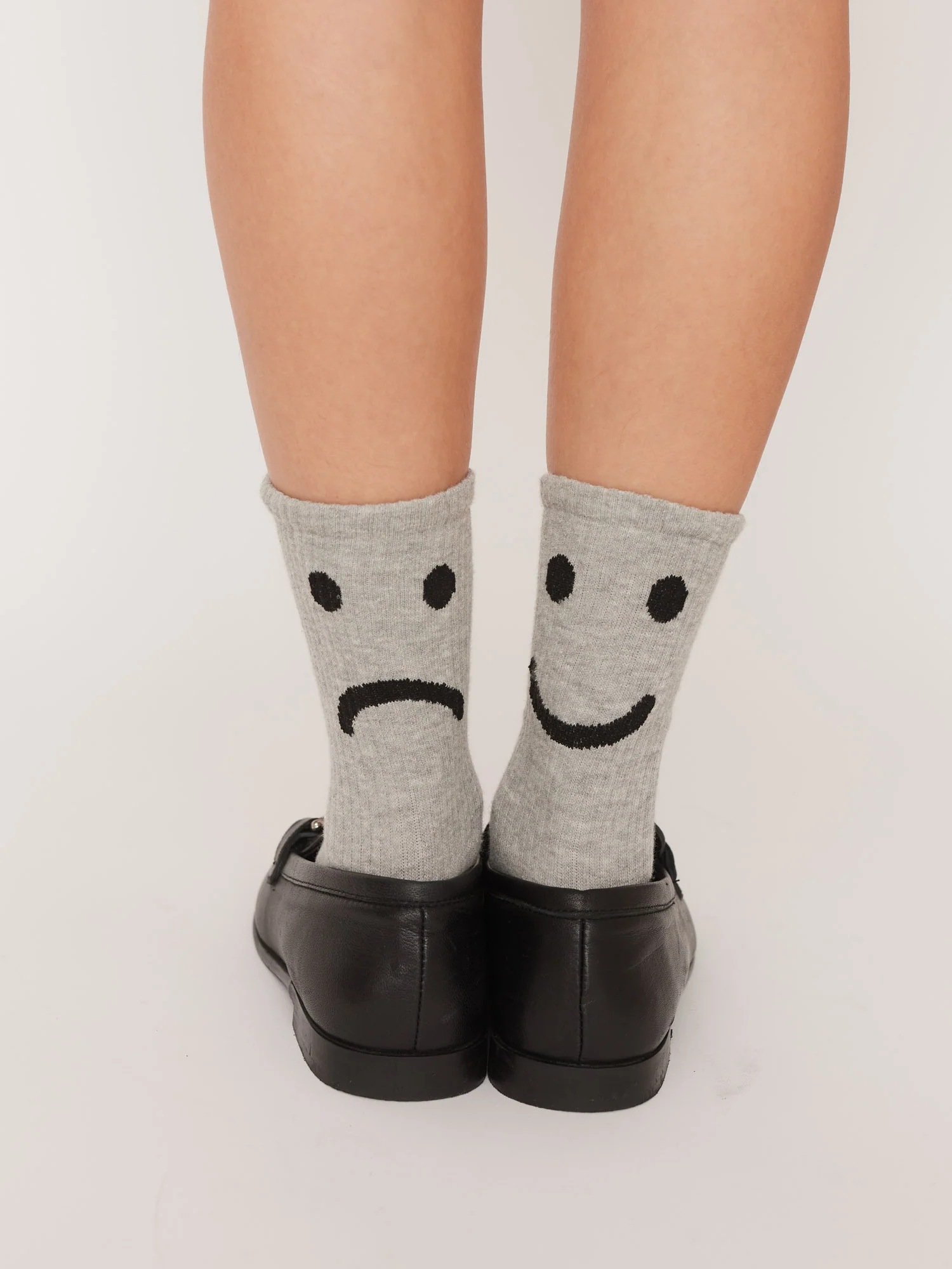 Happy Sad Grey Socks - Image 2