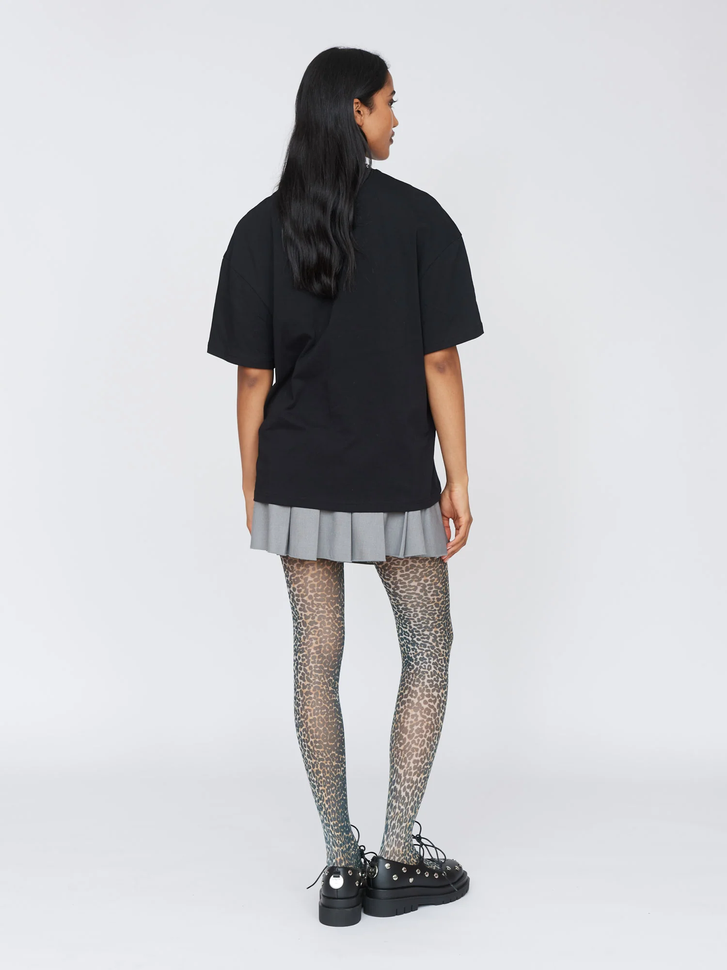 Happy Sad Jacquard Collar T-Shirt - Image 8