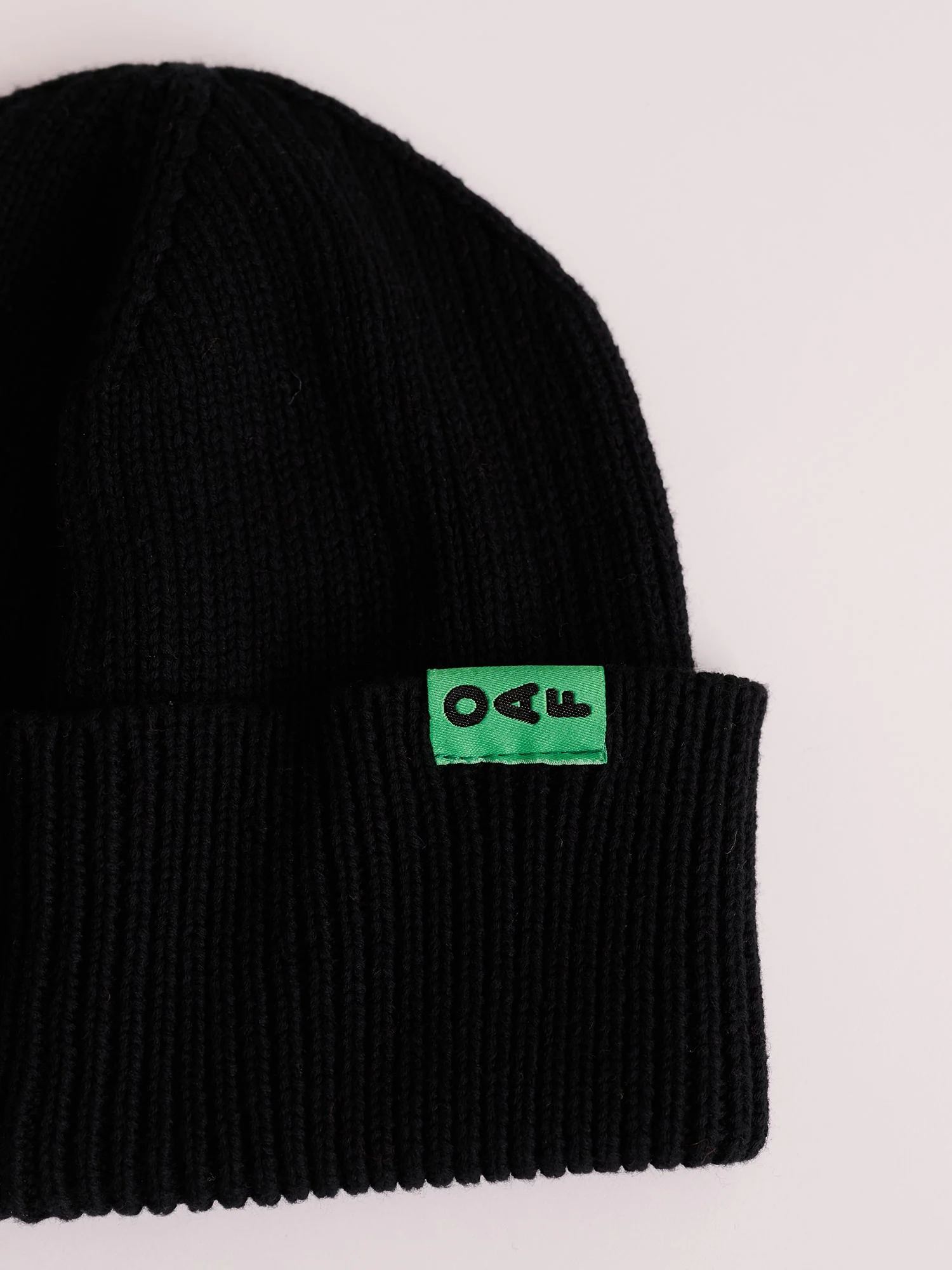 Happy Sad Knit Beanie Hat - Image 9