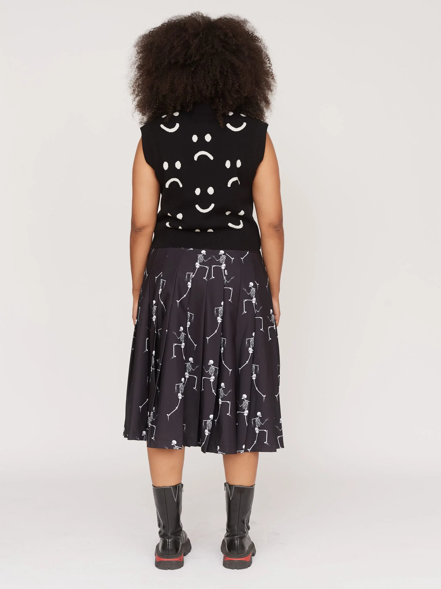 Happy Sad Knitted Vest - Image 4